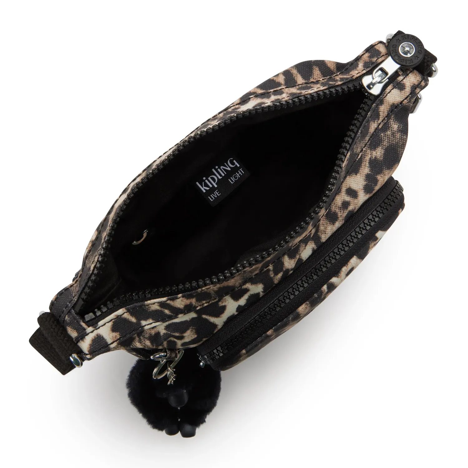 Kipling Gabbie Mini schoudertas Klein Wild Leopard dierenprint