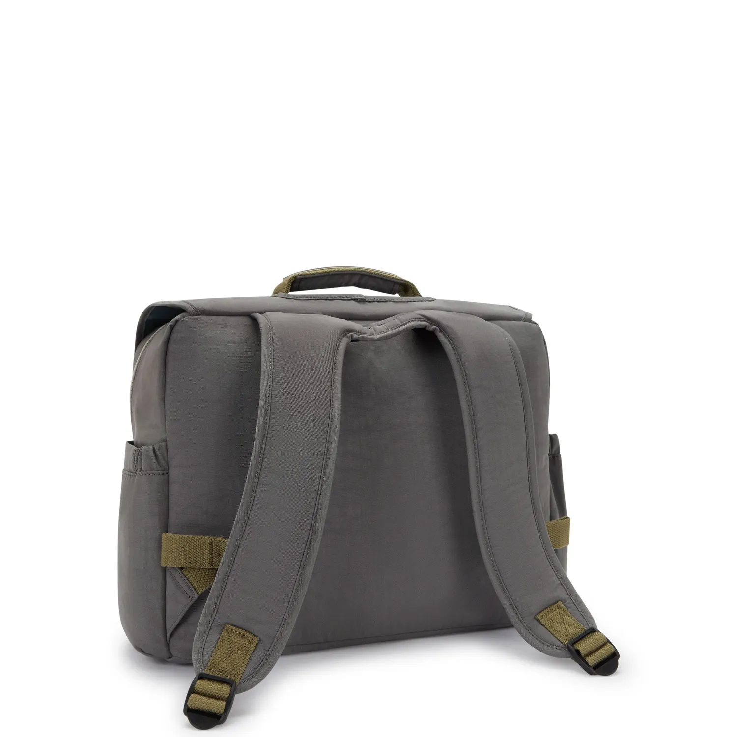 Kipling Codie M rugzak Back to Grey medium A4 flessen