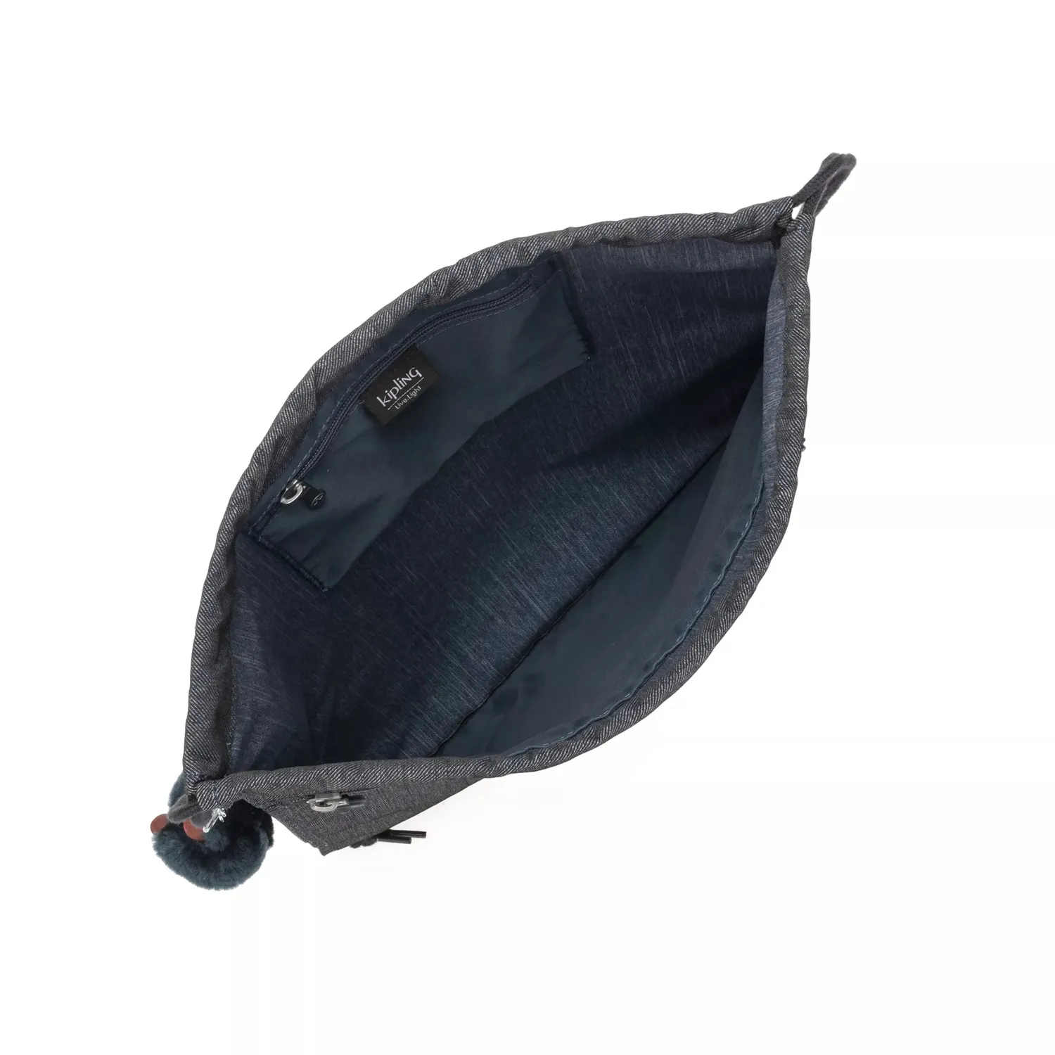 Kipling Supertaboo gymtas Marine Navy Medium waterafstotend
