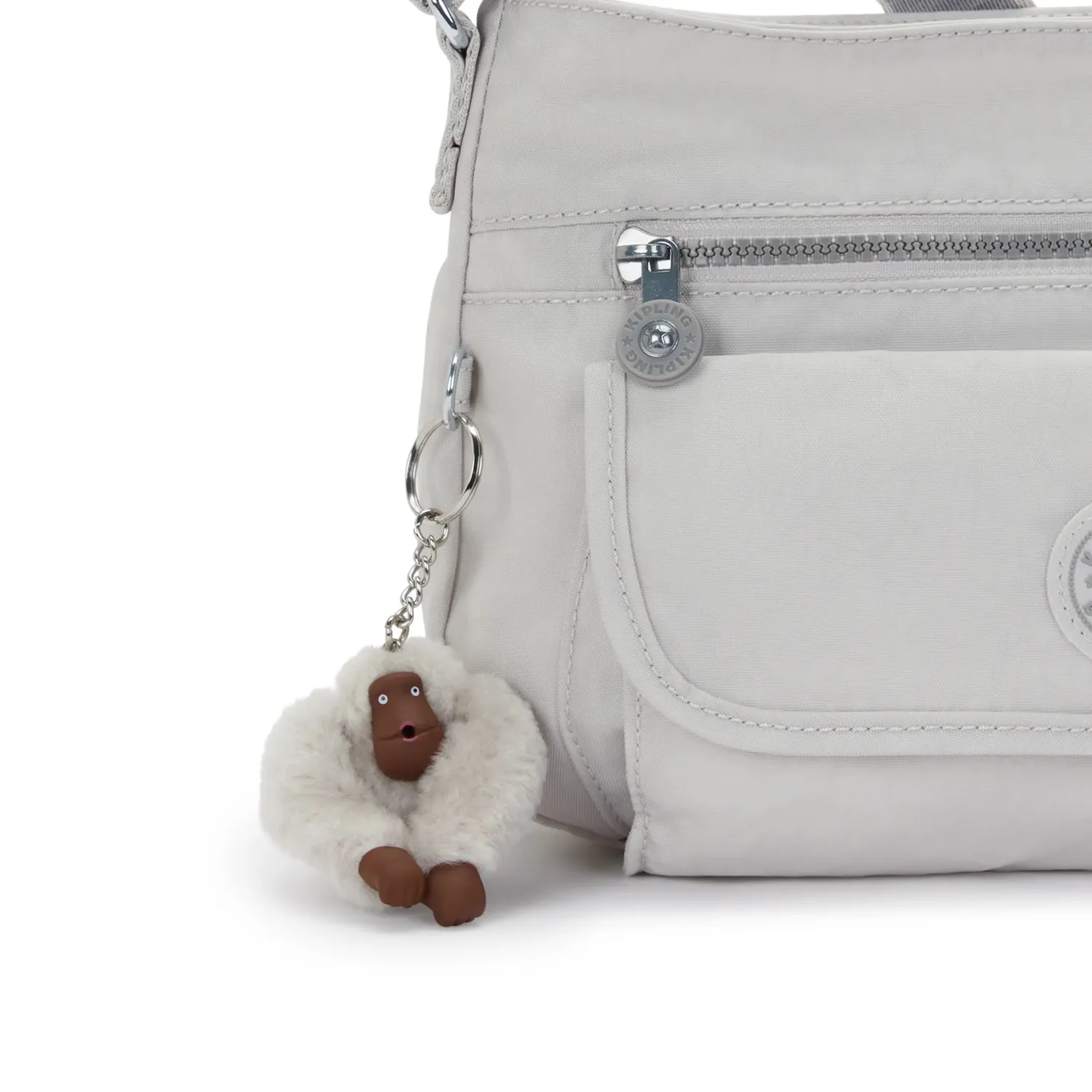 Kipling Syro U crossbodytas Medium Cool Fog grijs
