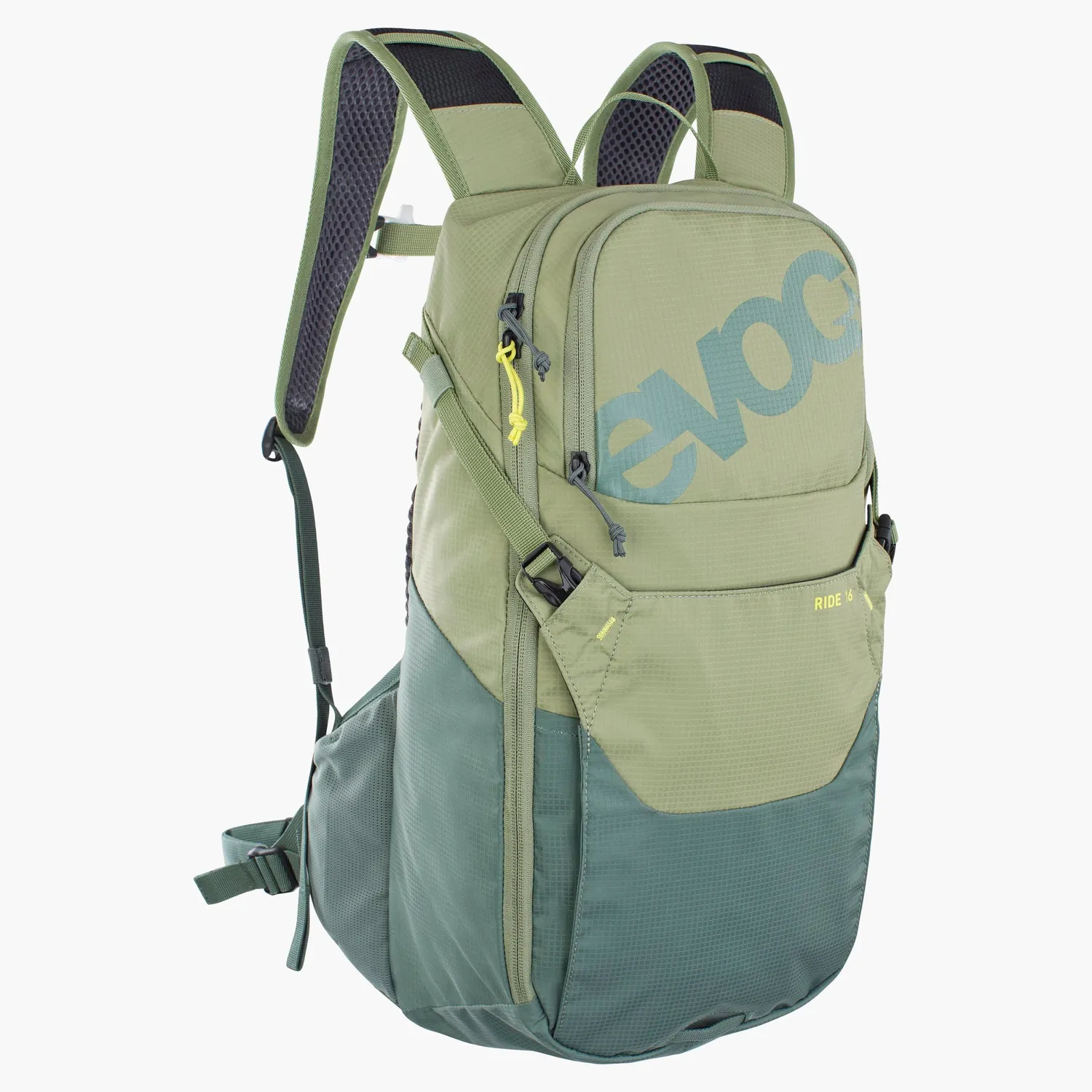 Evoc Ride 16 Rugzak zwart 16L met helmhouder