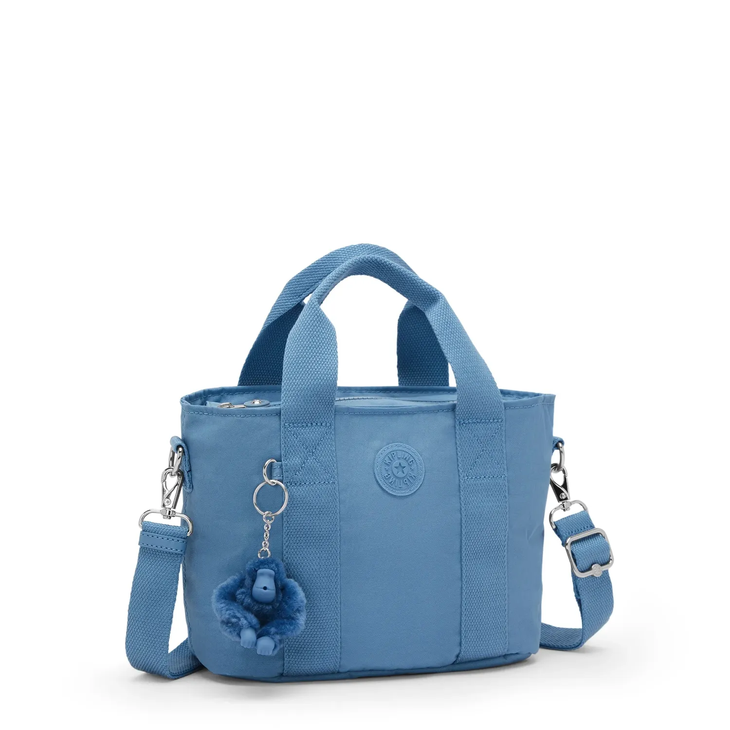 Kipling Minta schoudertas klein vintage blue waterafstotend