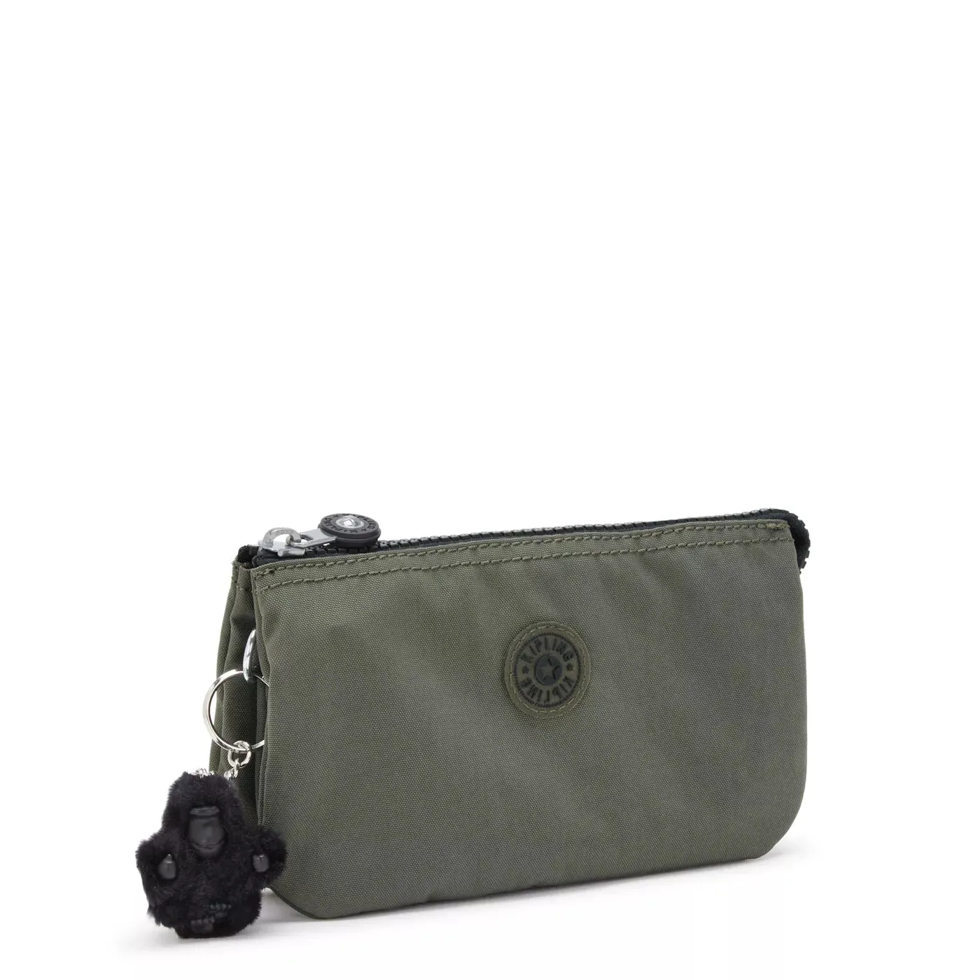 Kipling Creativity L pouch Green Moss groot waterafstotend