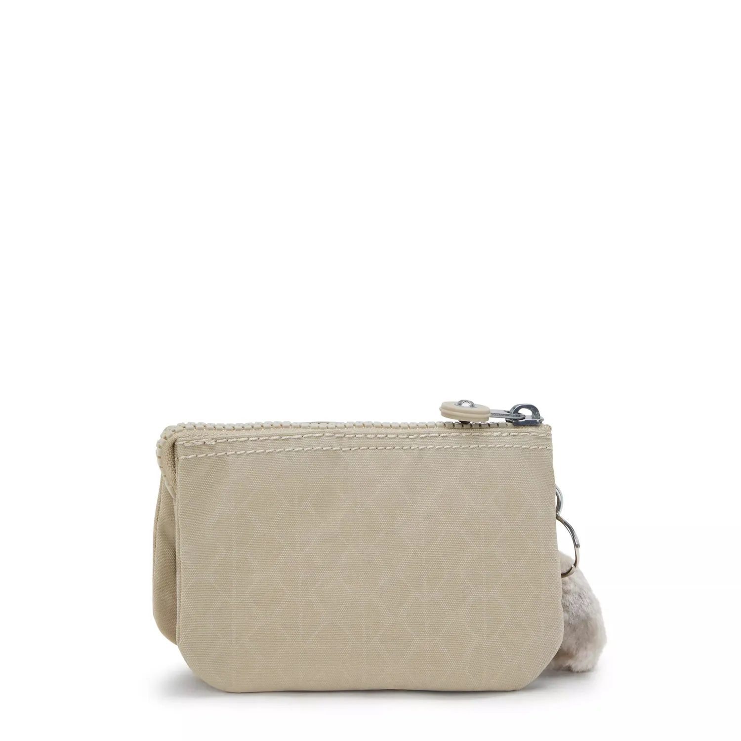 Kipling Creativity S portemonnee Signature Beige Embossed klein