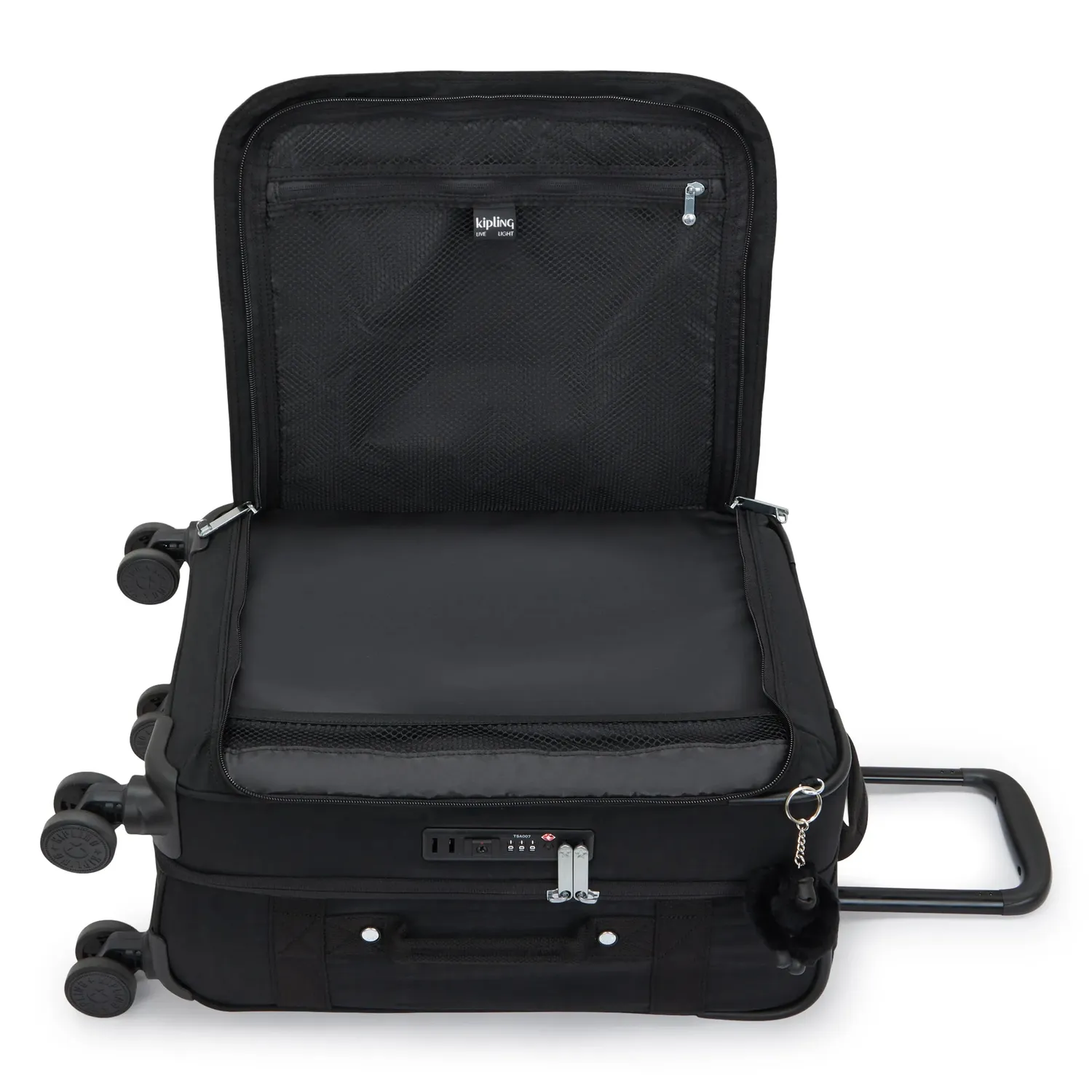 Kipling Spontaneous S Koffer Klein Black Noir handbagage