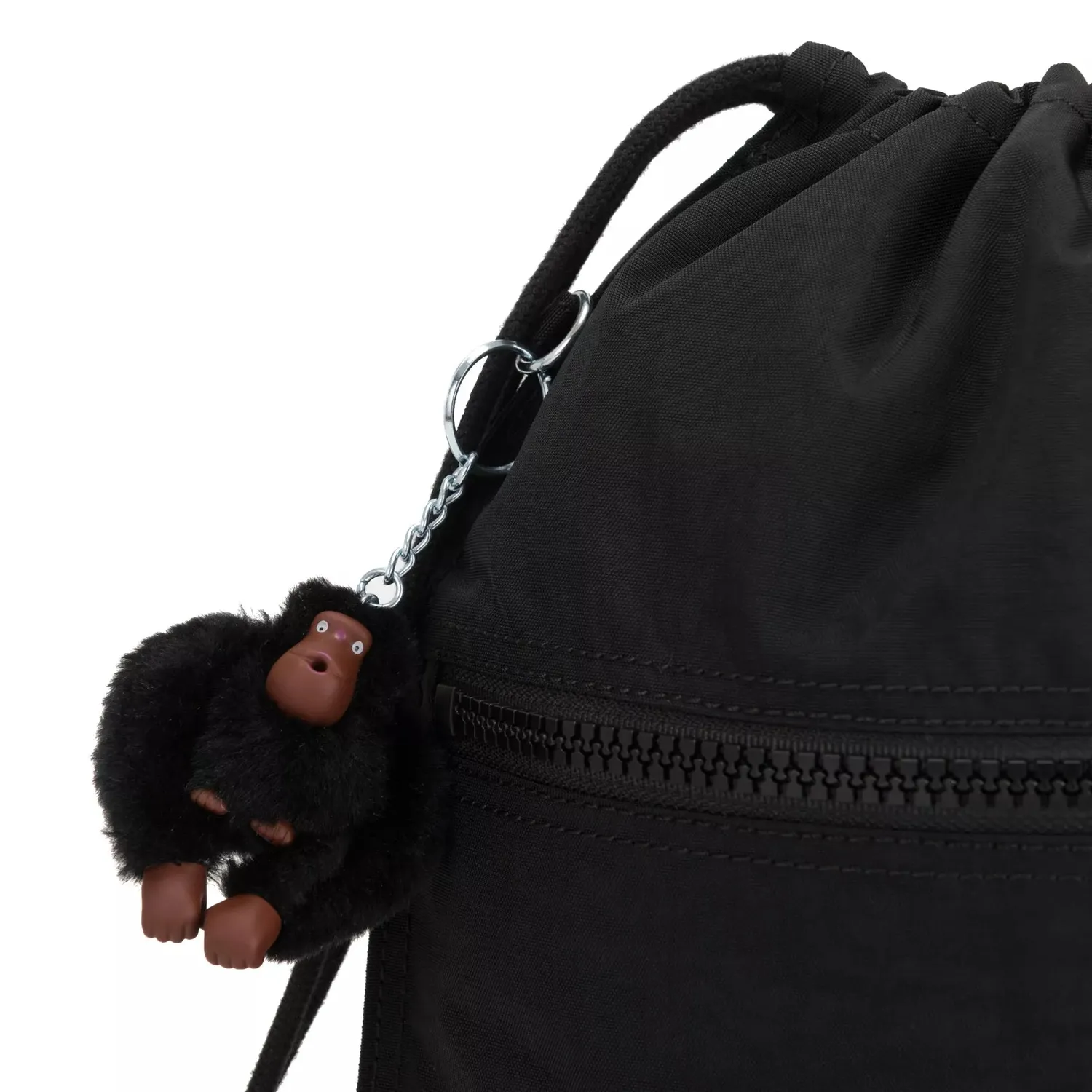 Kipling Supertaboo gymtas True Black medium zwart