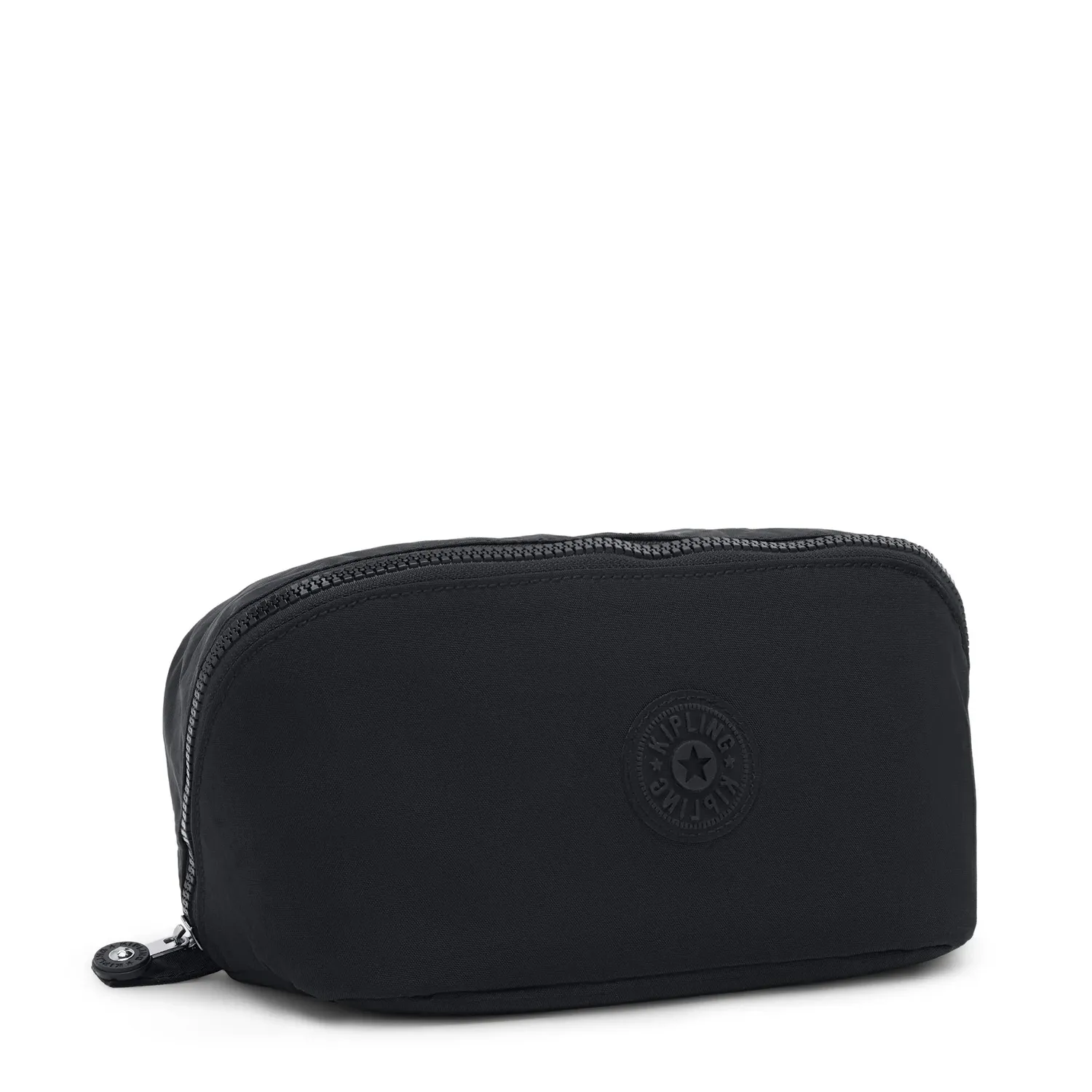 Kipling Mirko M toilettas groot Black Noir wijd