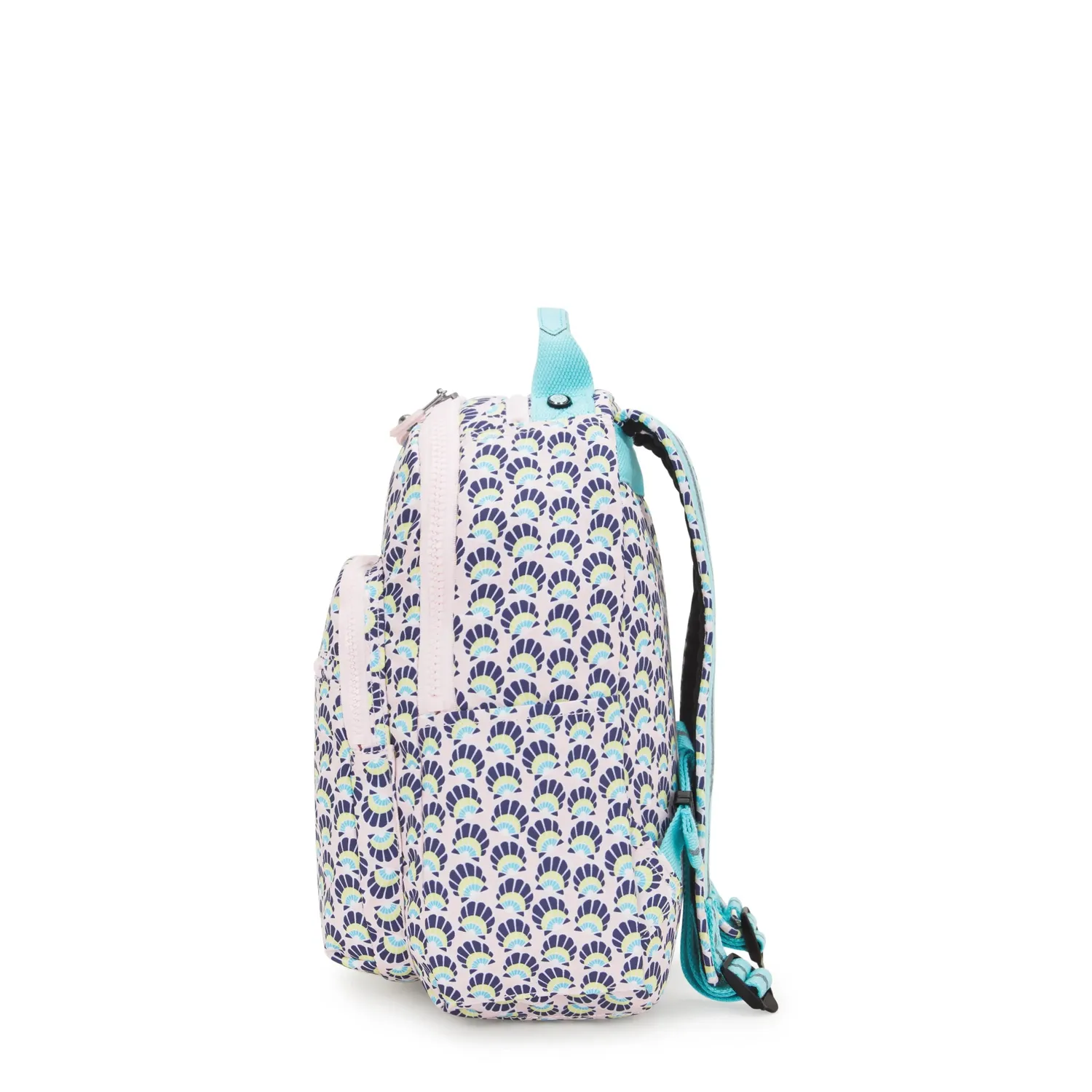 Kipling Seoul S kleine rugzak Geo Shell met print voor school