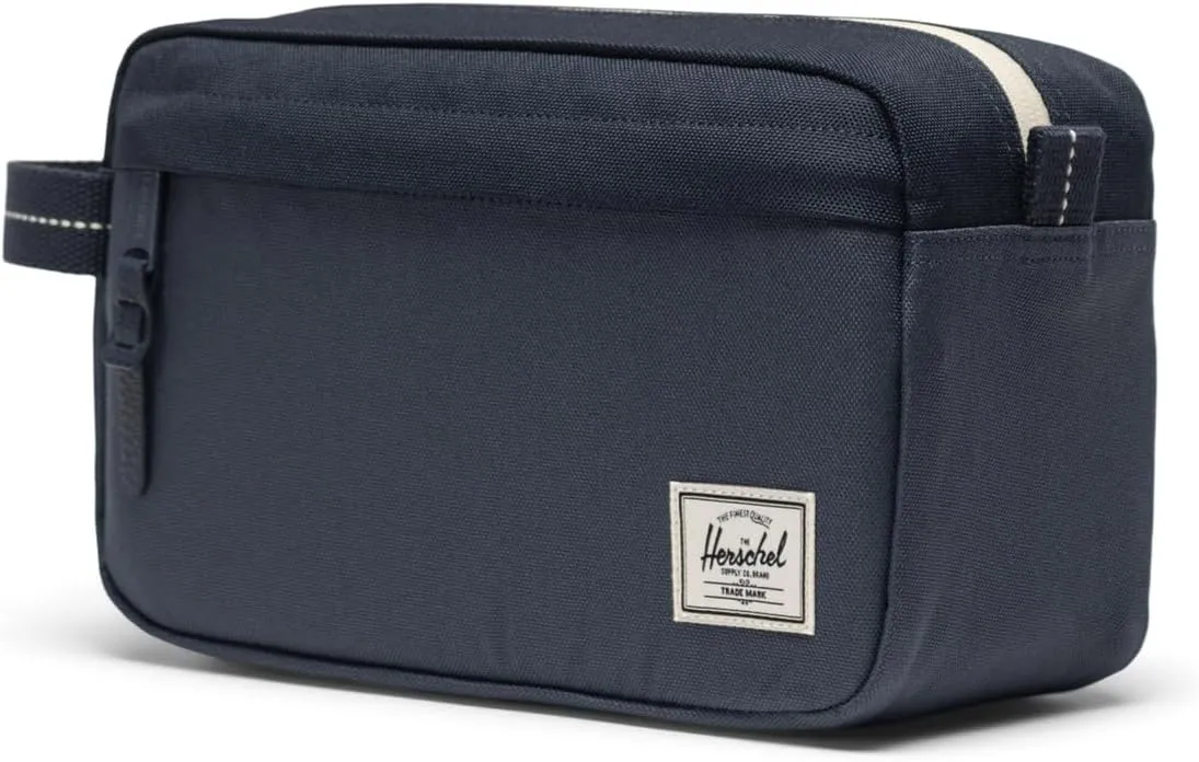 Herschel Chapter toilettas blauw met ritsvak