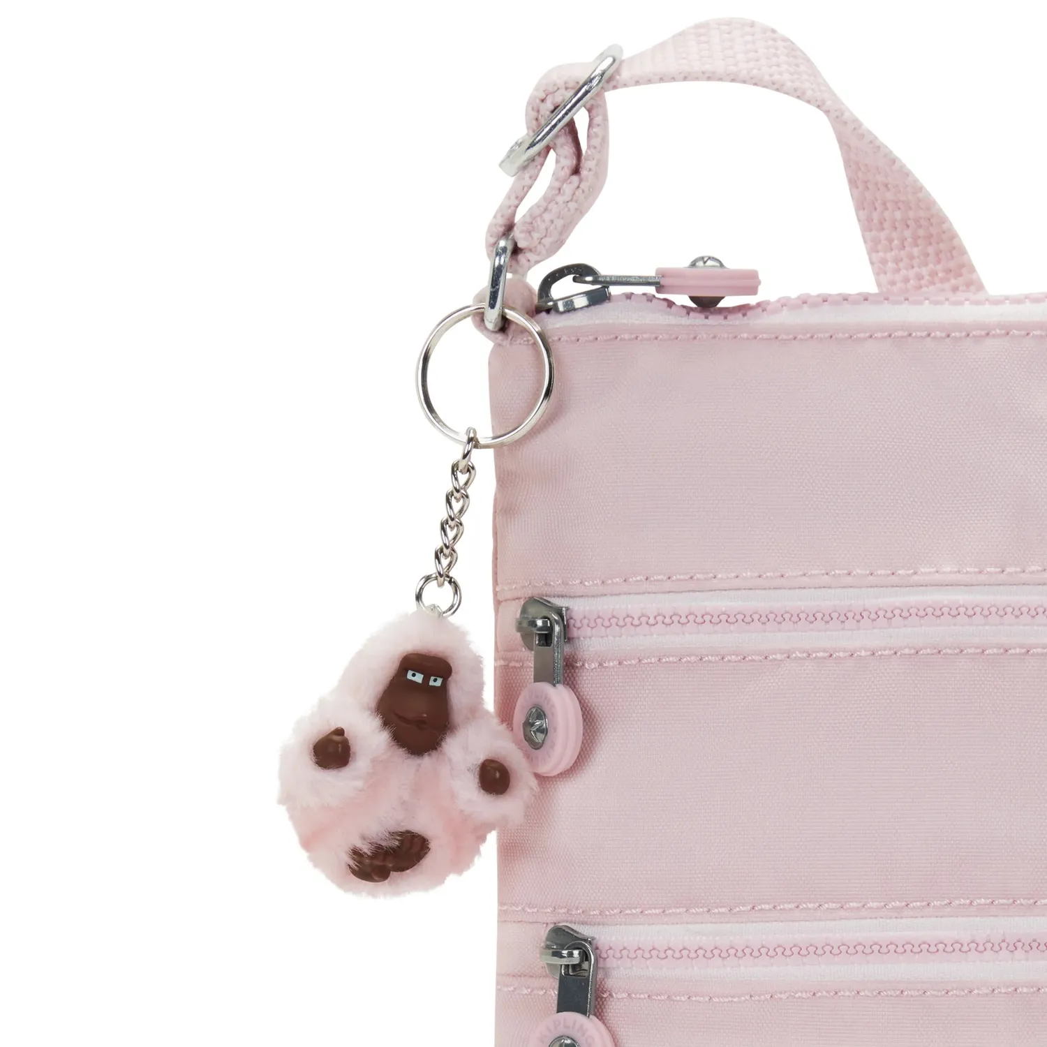 Kipling Keiko crossbody tas klein Sugar Rose waterafstotend