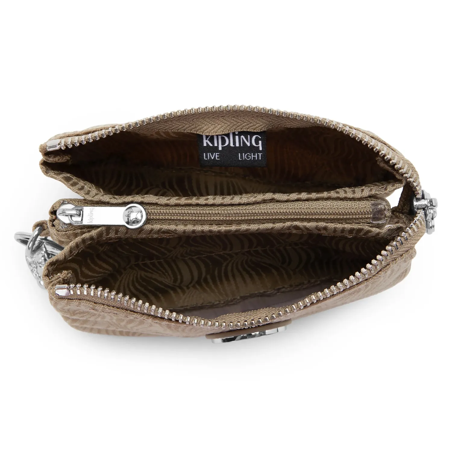 Kipling Creativity S muntportemonnee Diamond Wave Jacquard rits