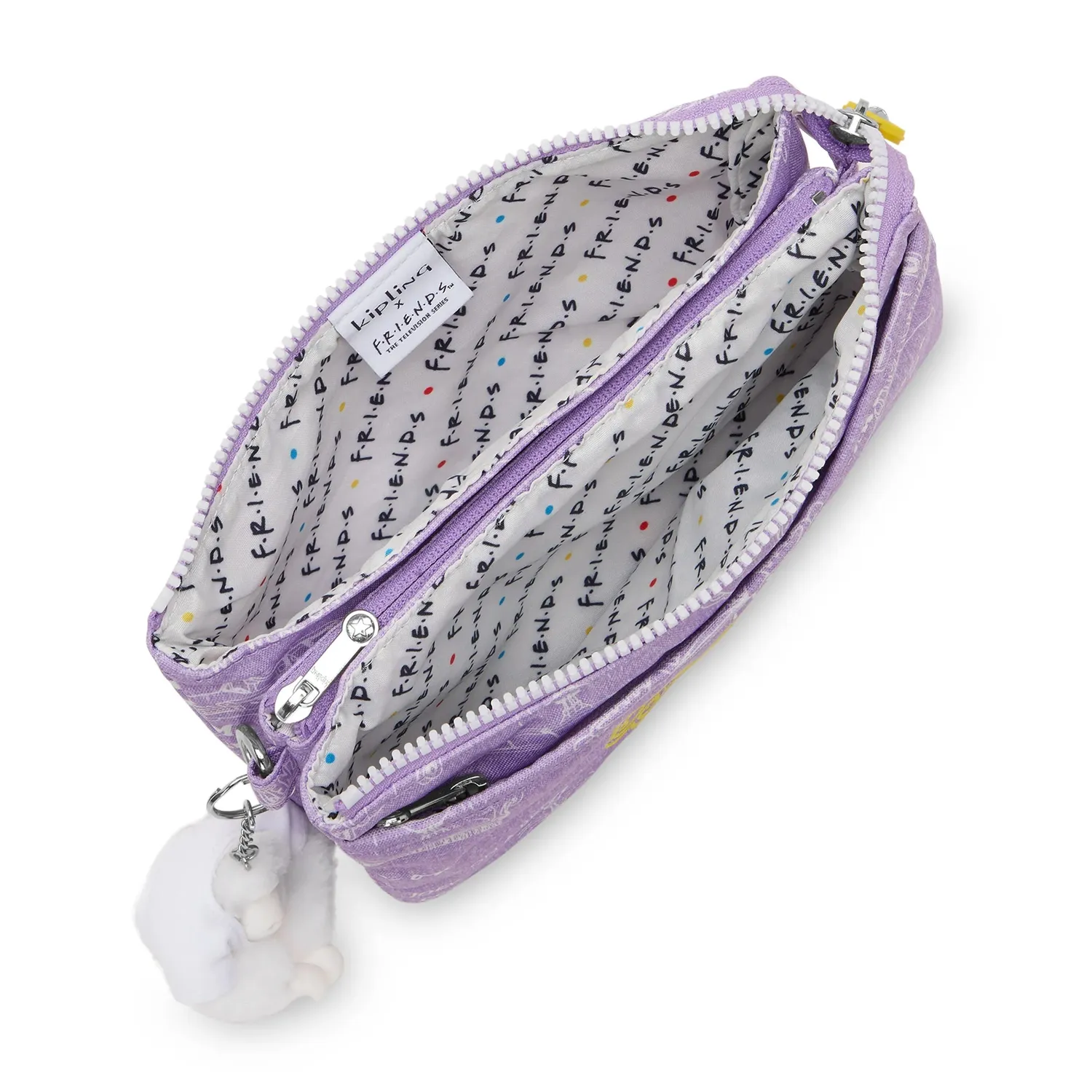Kipling Riri crossbodytas Klein Framed Lilac waterafstotend