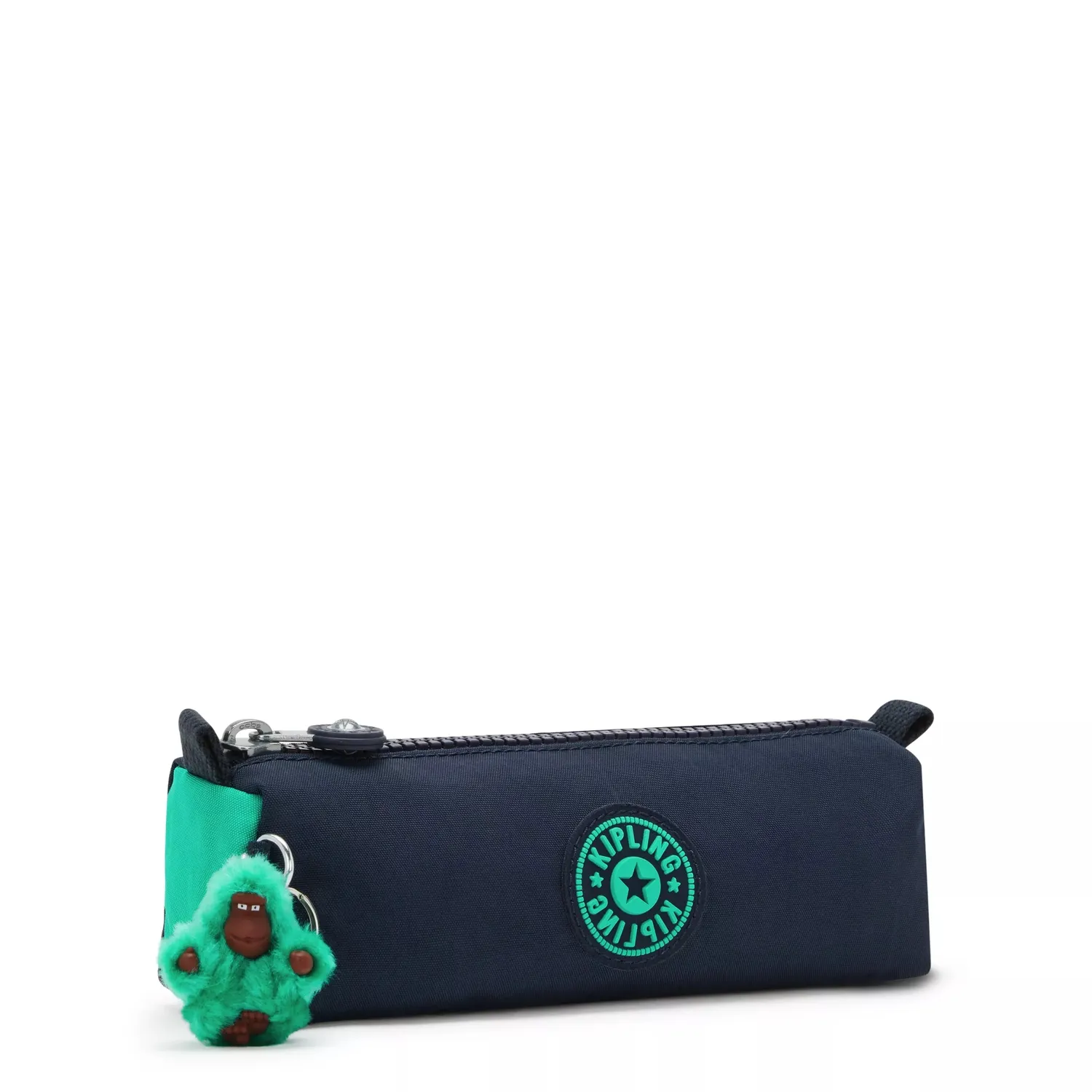 Kipling Freedom pennenzak Medium Blue Green Block nylon