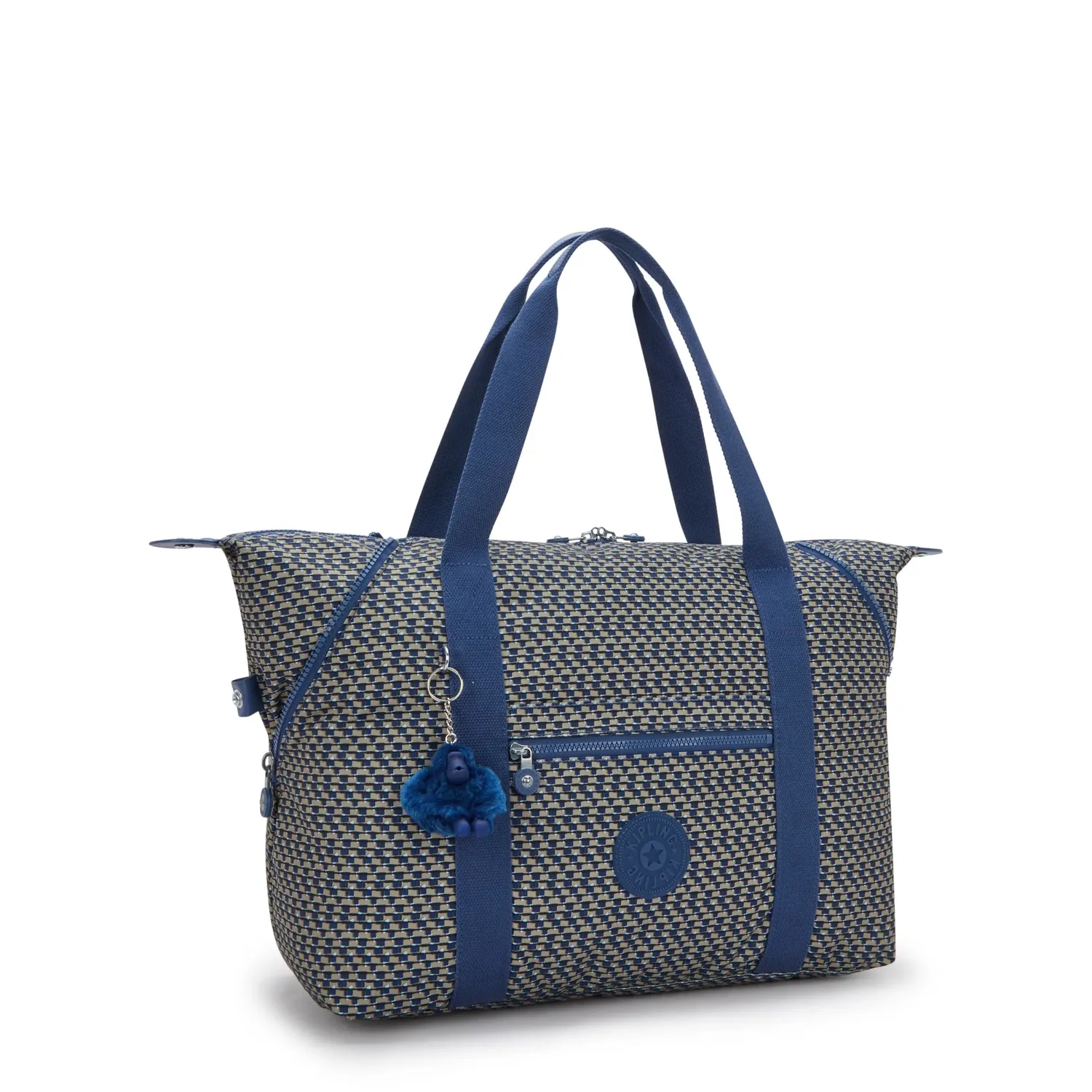 Kipling Art M draagtas Blue on Wire waterafstotend
