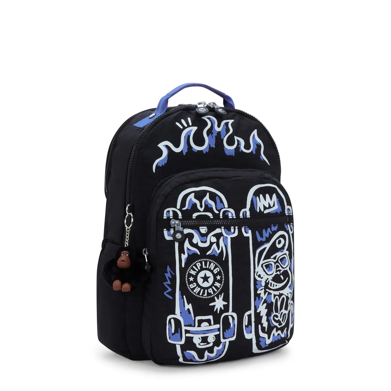 Kipling Seoul Lap rugzak Fire Skate 15 inch laptop
