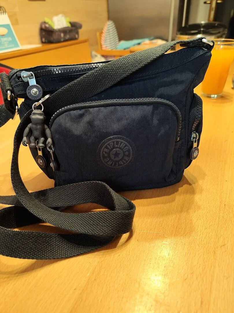 Kipling Gabbie Mini tasje Klein Mineral Stripes waterafstotend