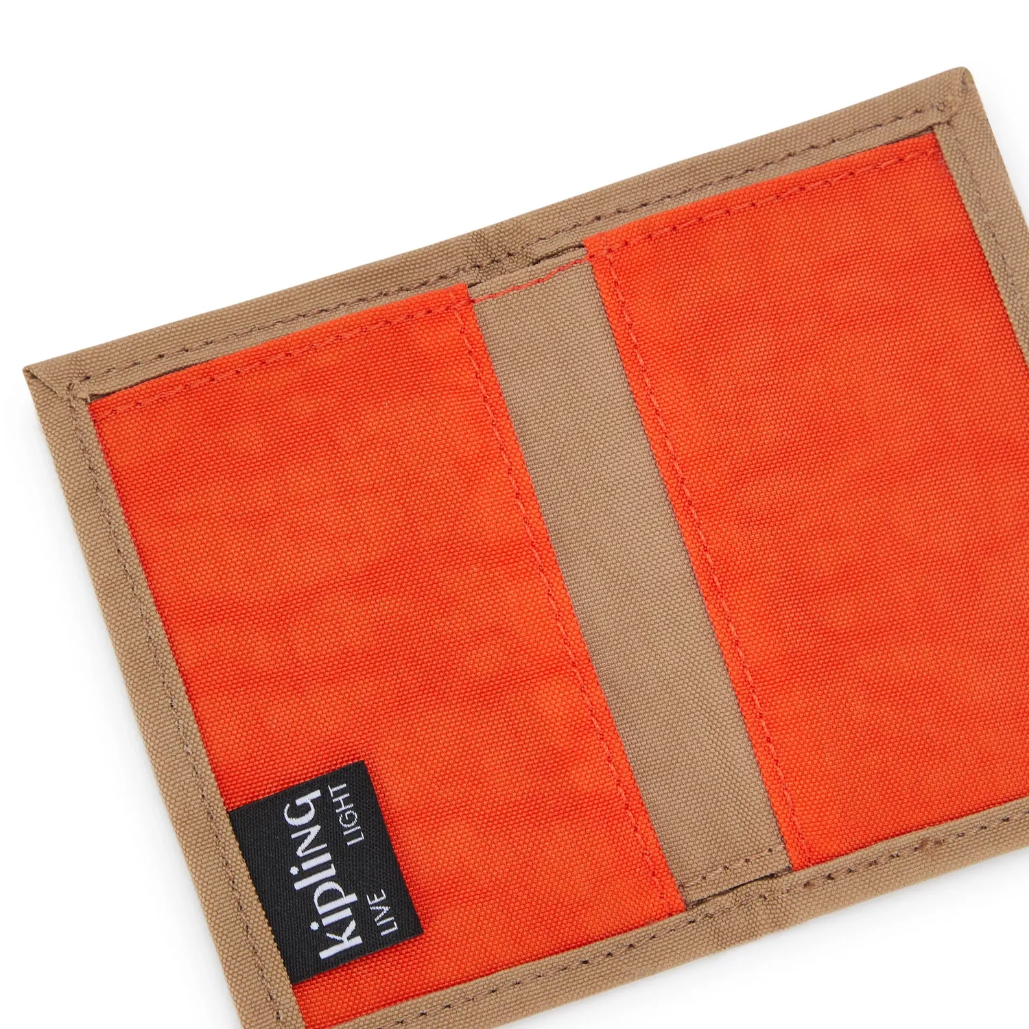 Kipling Itta kaarthouder Early Tan Block mini
