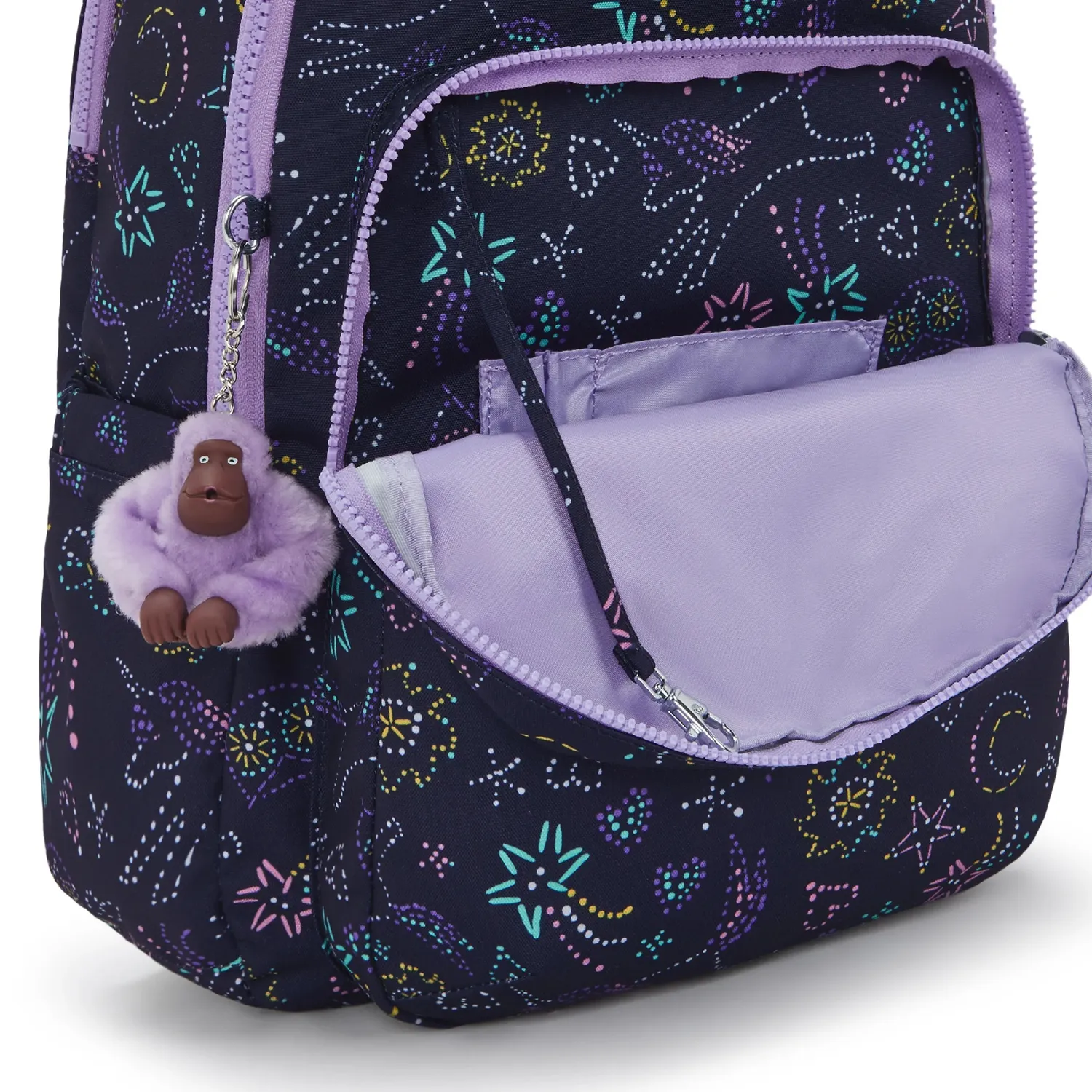 Kipling Seoul Lap rugzak Unicorn Star groot 15 inch