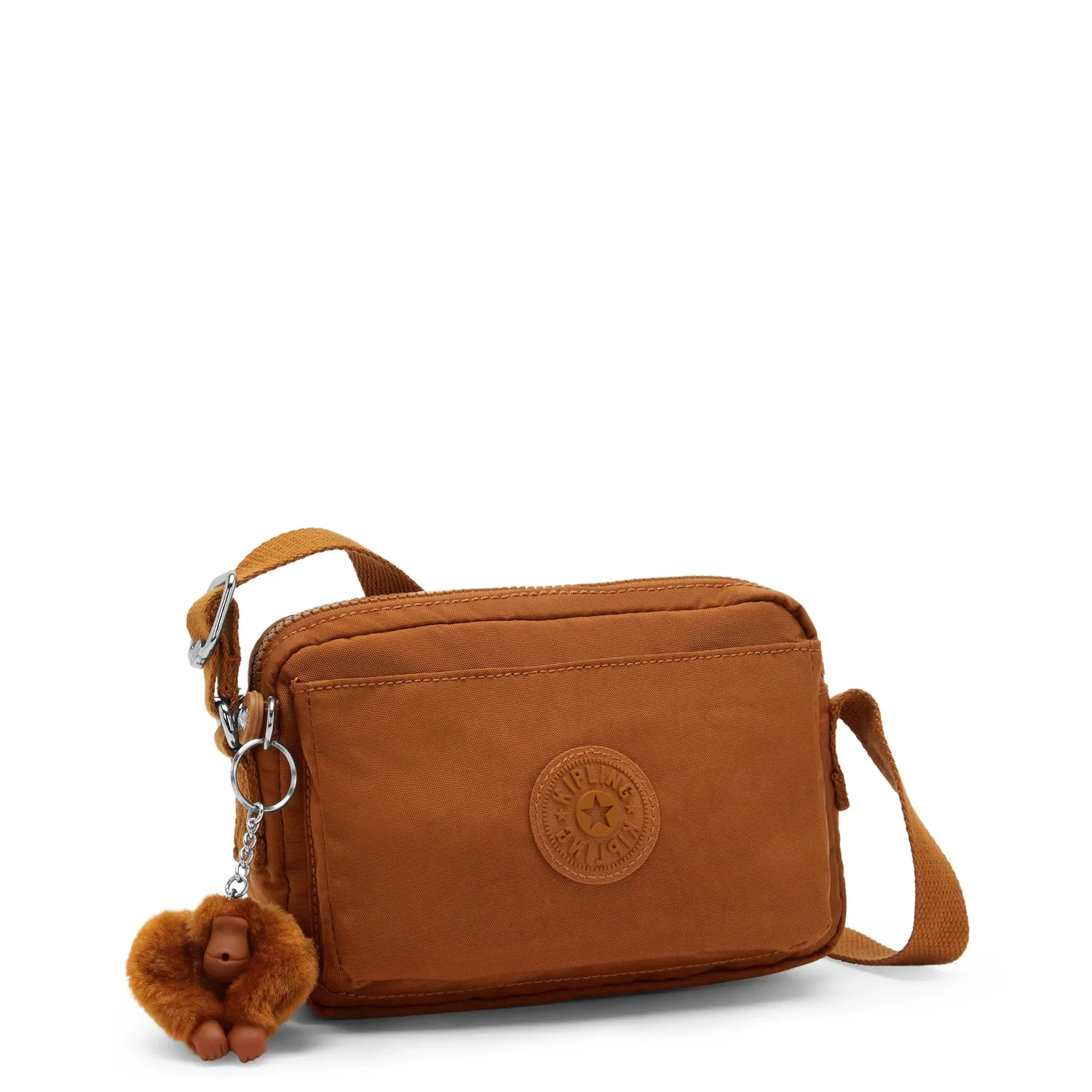 Kipling Abanu Crossbody Tas Klein Stylish Mokka bruin