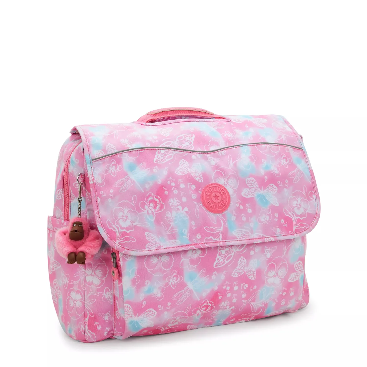 Kipling Codie L boekentas Garden Clouds groot A4 vakken
