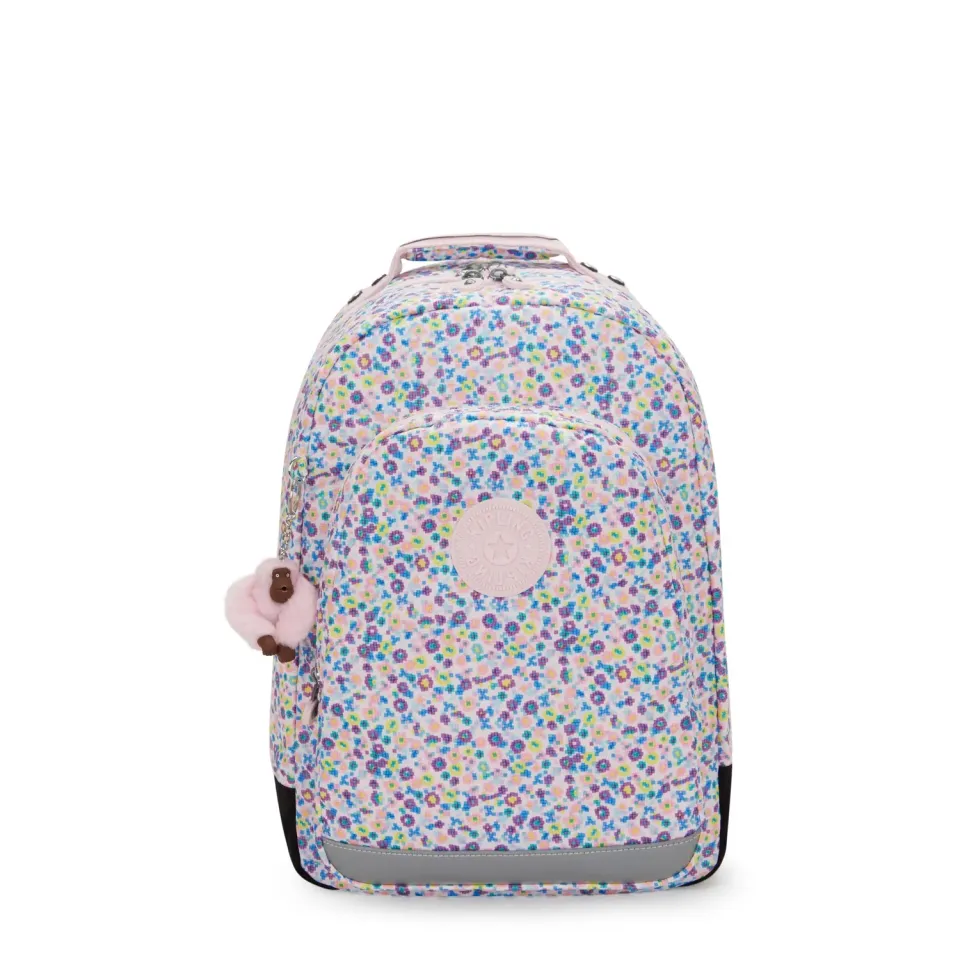 Kipling Class Room rugzak Groot Digi Flower Print laptopvak