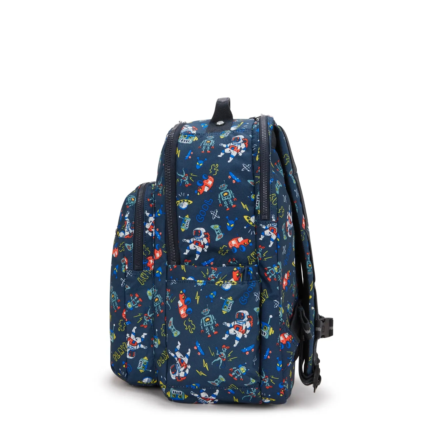 Kipling Seoul College Extra rugzak Groot Space Game
