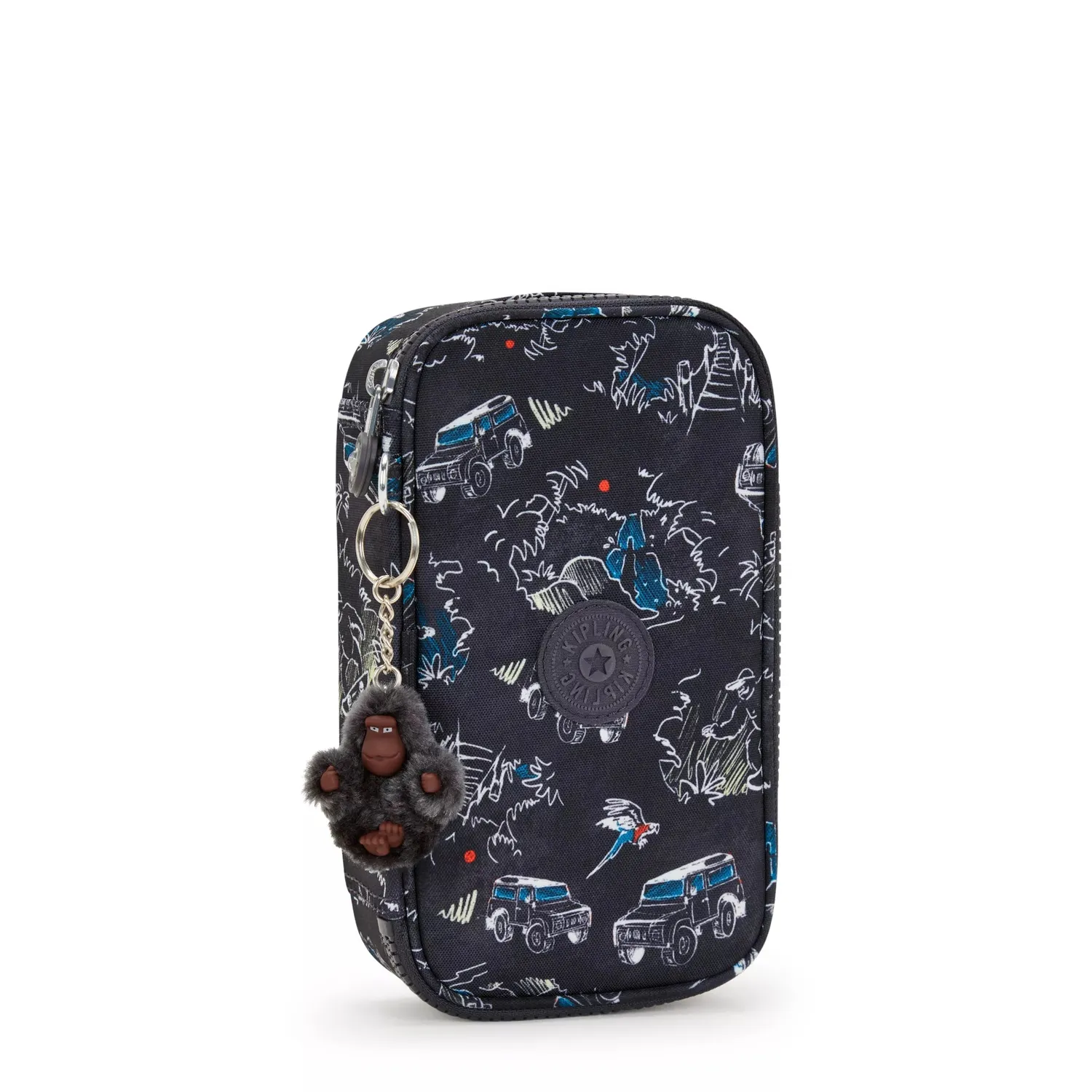 Kipling 50 Pens pennenzak Jungle Fun Race medium waterafstotend