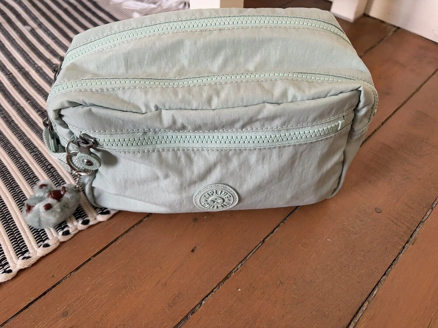 Kipling Amalfi buideltas Cool Fog groot licht