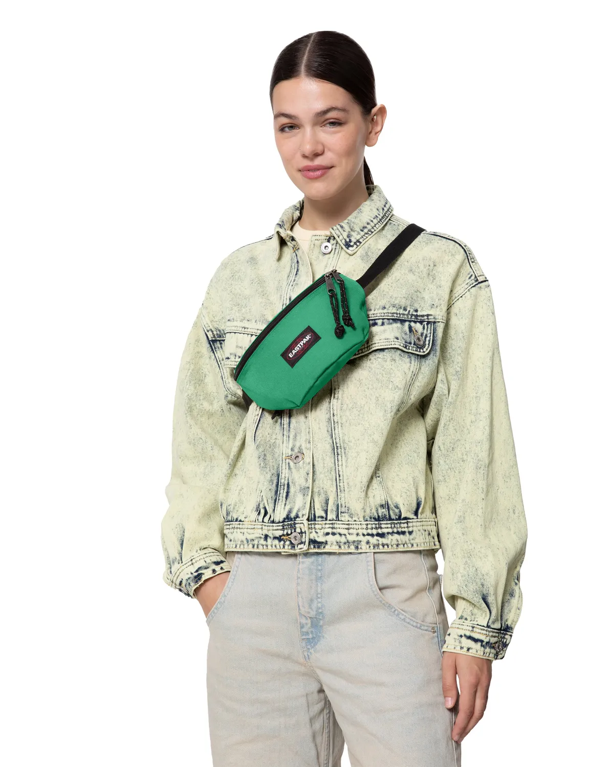 Eastpak Springer heuptas klein Gem Green waterafstotend