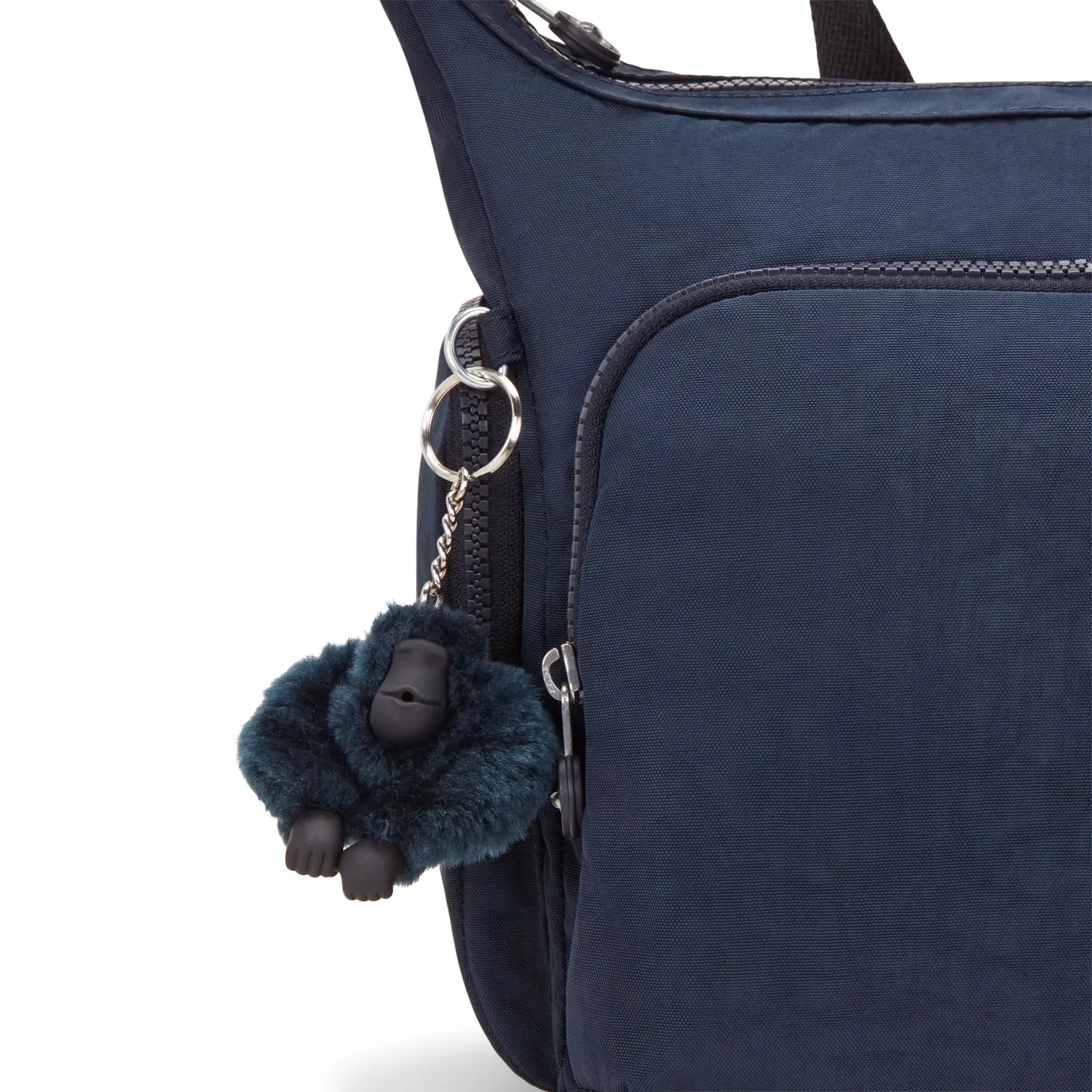 Kipling Gabb crossbody tas Blue Bleu 2 groot handenvrij