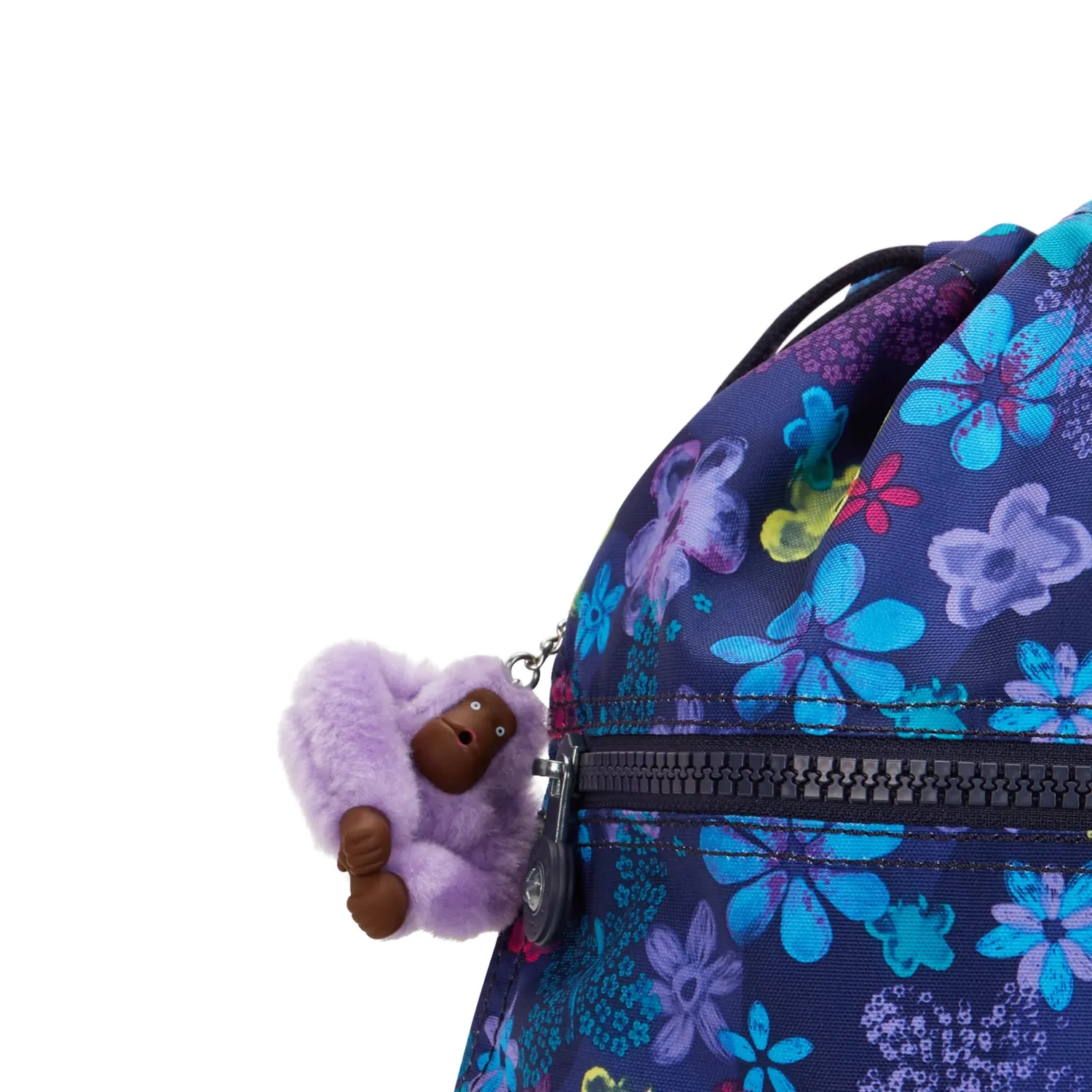 Kipling Supertaboo gymtas Dark Flower Stamp Medium waterafstotend