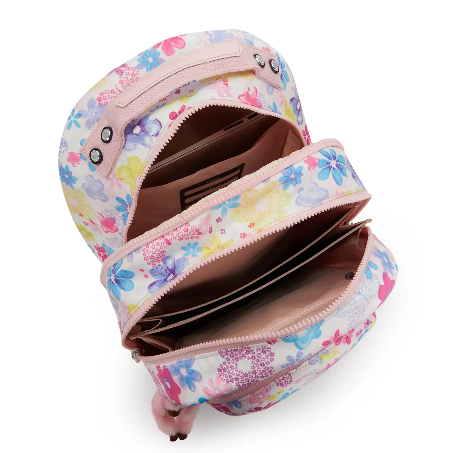 Kipling Class Room rugzak Groot Flower Stamp 15 inch