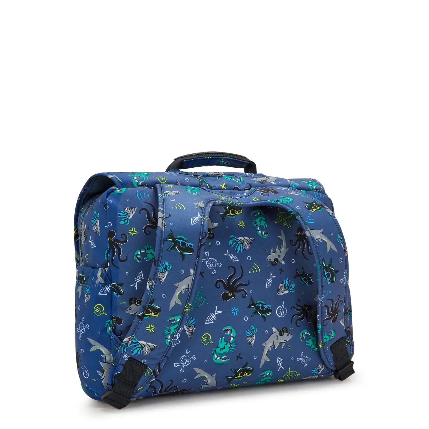 Kipling Codie M rugzak Undersea Party medium A4 flessen