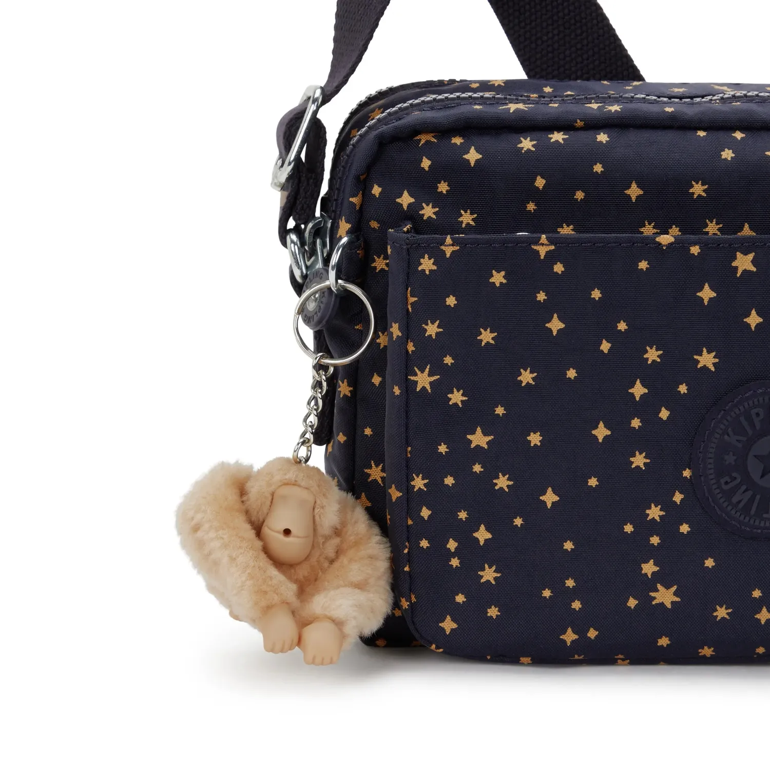 Kipling Abanu M crossbody tas Ultimate Stars – 2 vakken