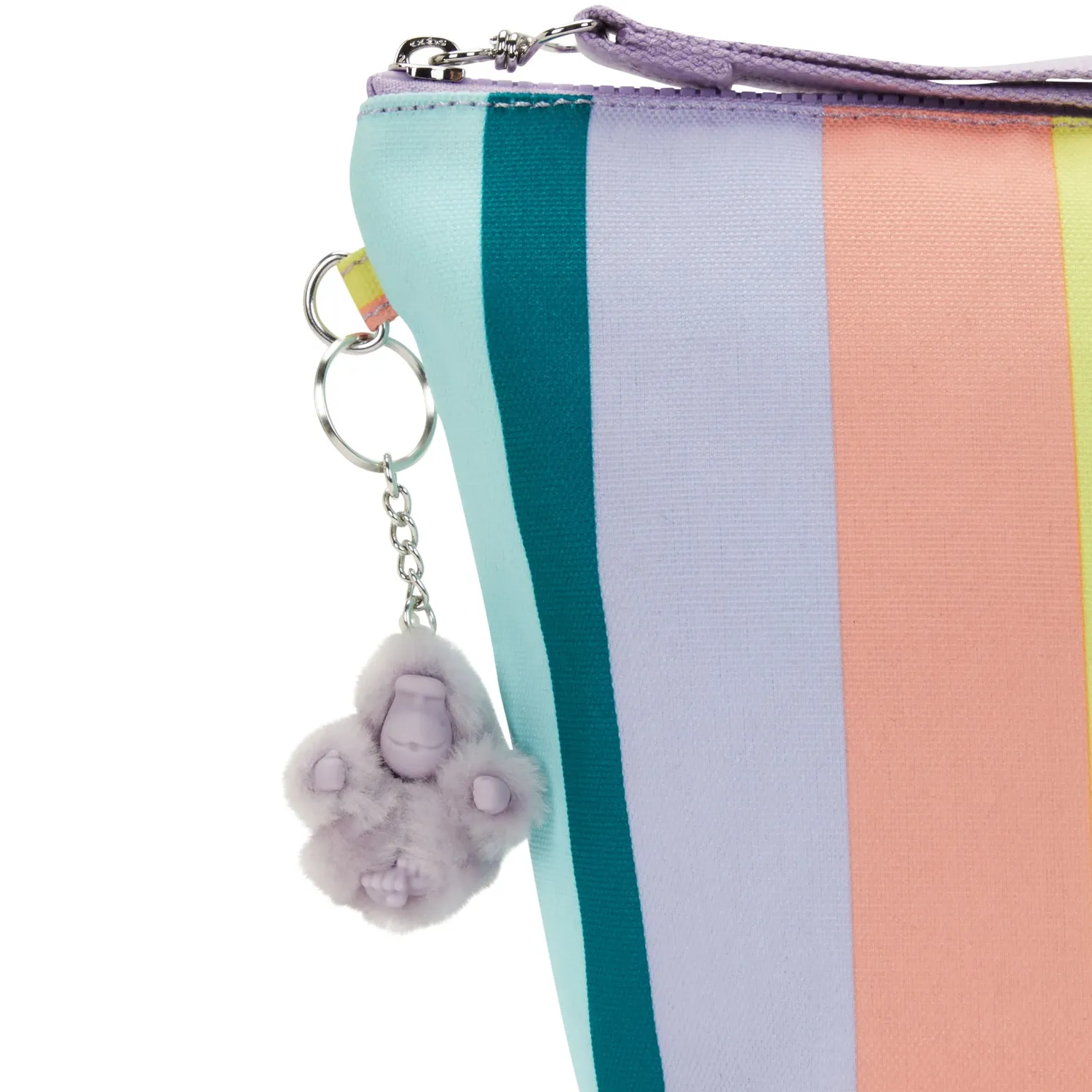 Kipling Naomi Pouch etui Bold Stripe Block klein licht