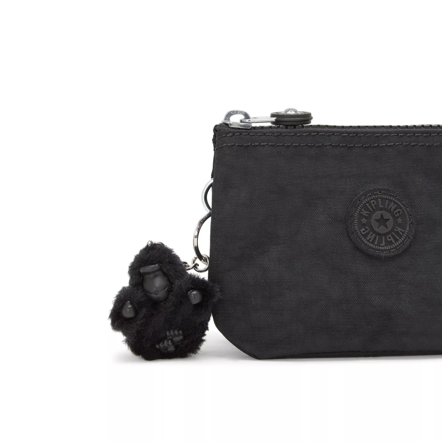 Kipling Creativity S portemonnee Black Noir klein met rits