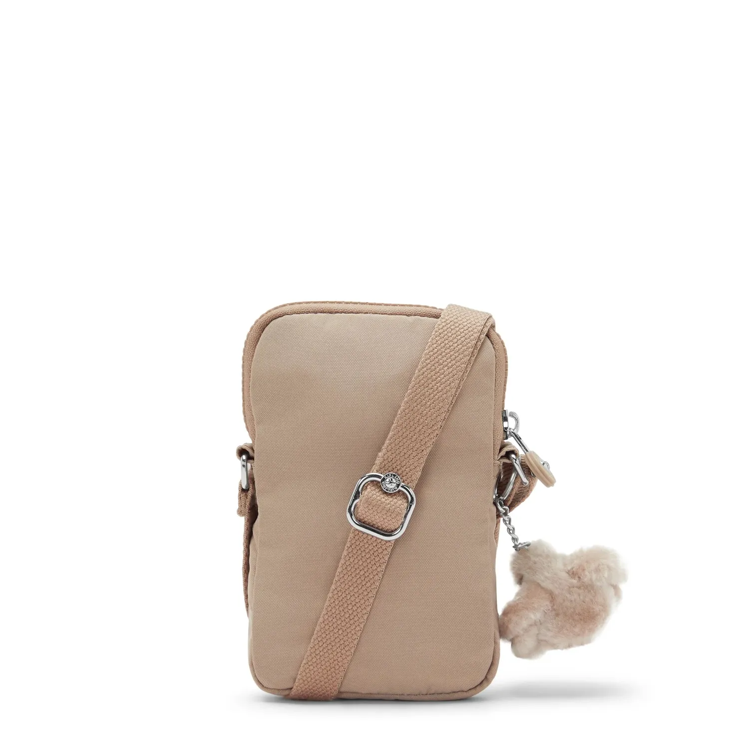 Kipling Tally telefoontas Tan Beige Klein waterafstotend