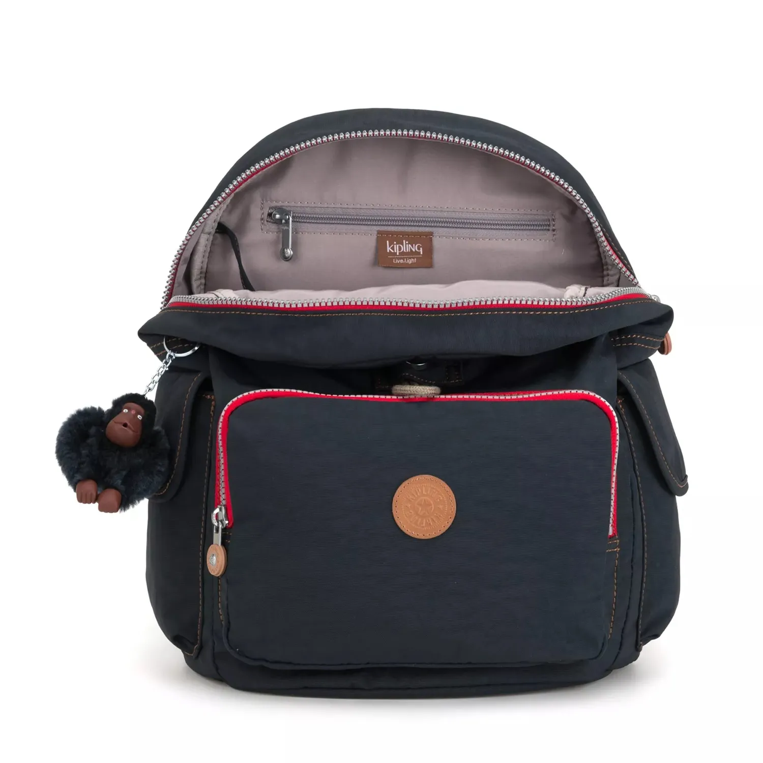 Kipling City Pack rugzak True Navy Combo medium lichtgewicht