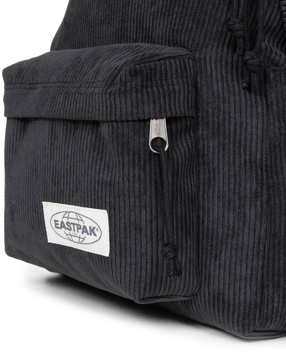 Eastpak Day Pak'r S rugzak Ribs Black klein ribstof