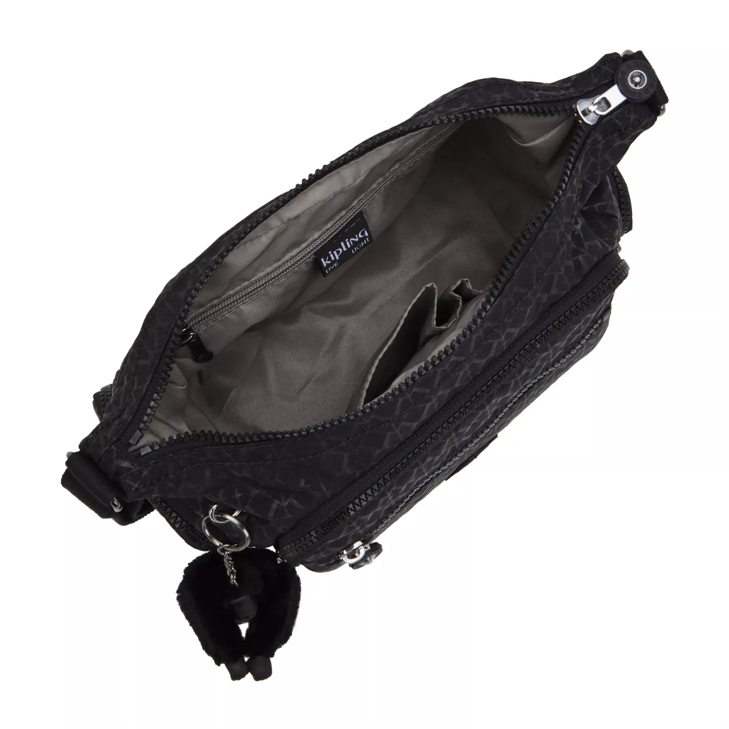 Kipling Gabbie S schoudertas Signature Emb klein reliëf
