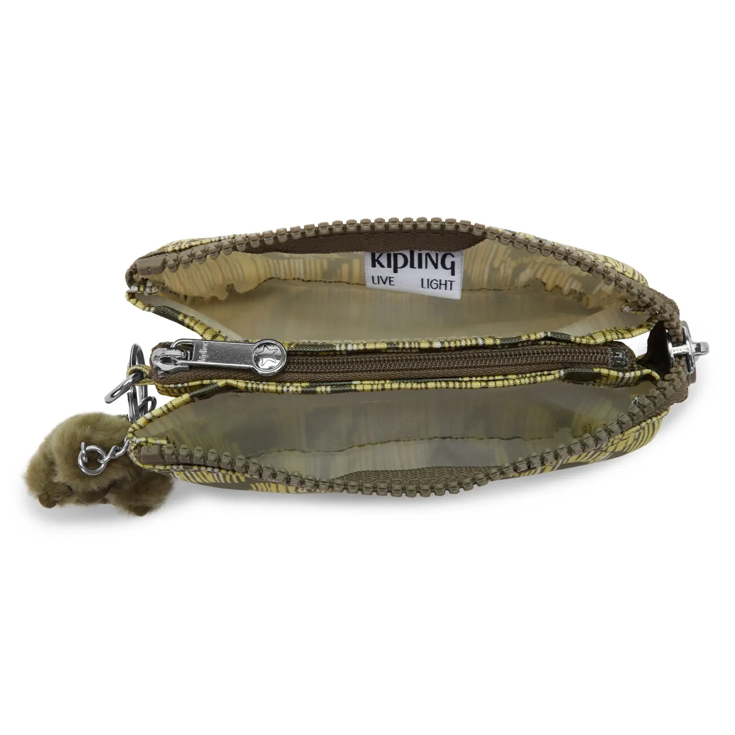 Kipling Creativity S portemonneetje Sun Striped Grasses klein rits