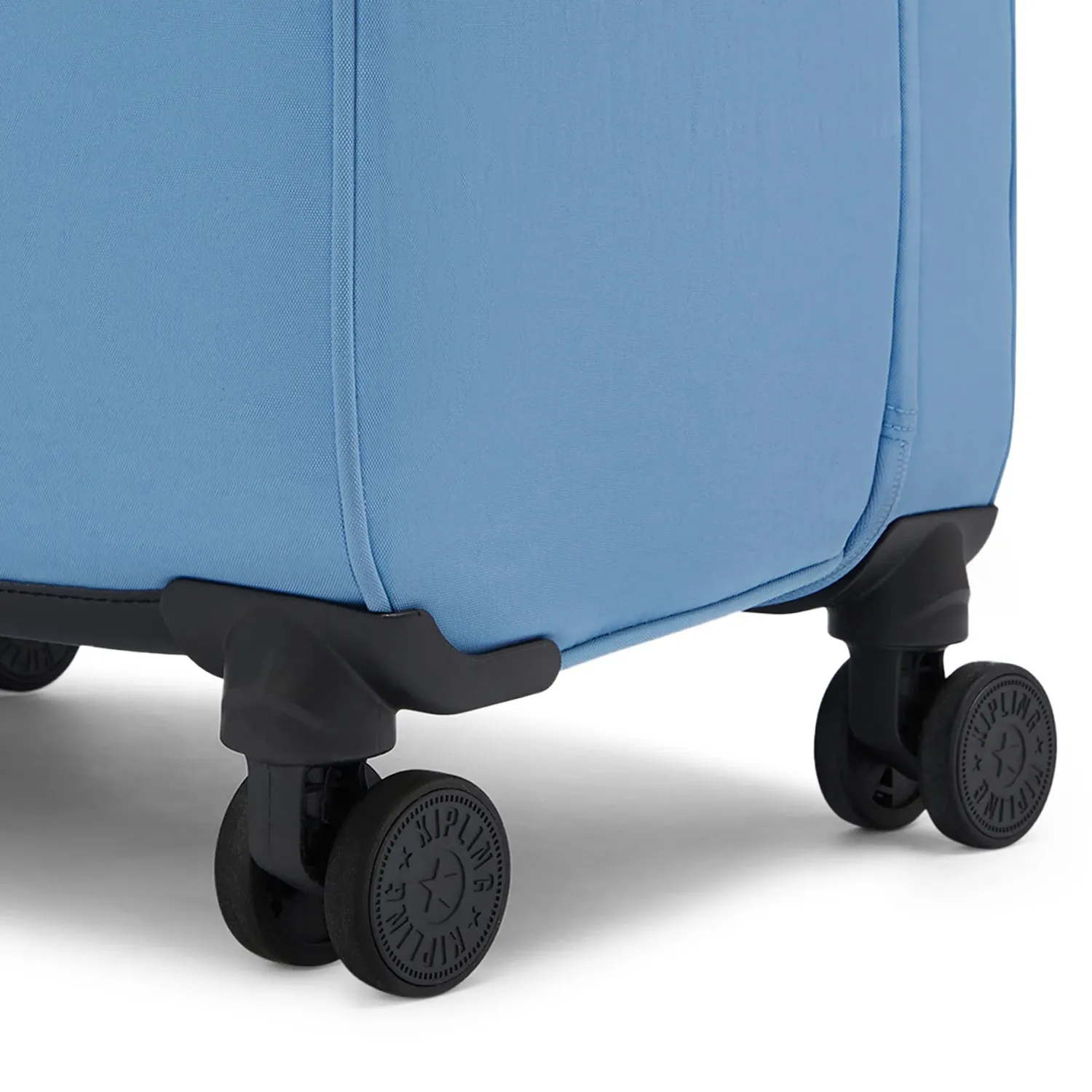 Kipling Spontaneous L koffer Groot Vintage Blue 4 wielen