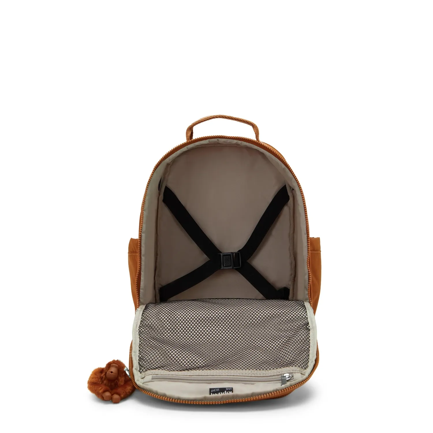 Kipling Seoul Cabin reistas Stylish Mokka Groot – trolleyhoes