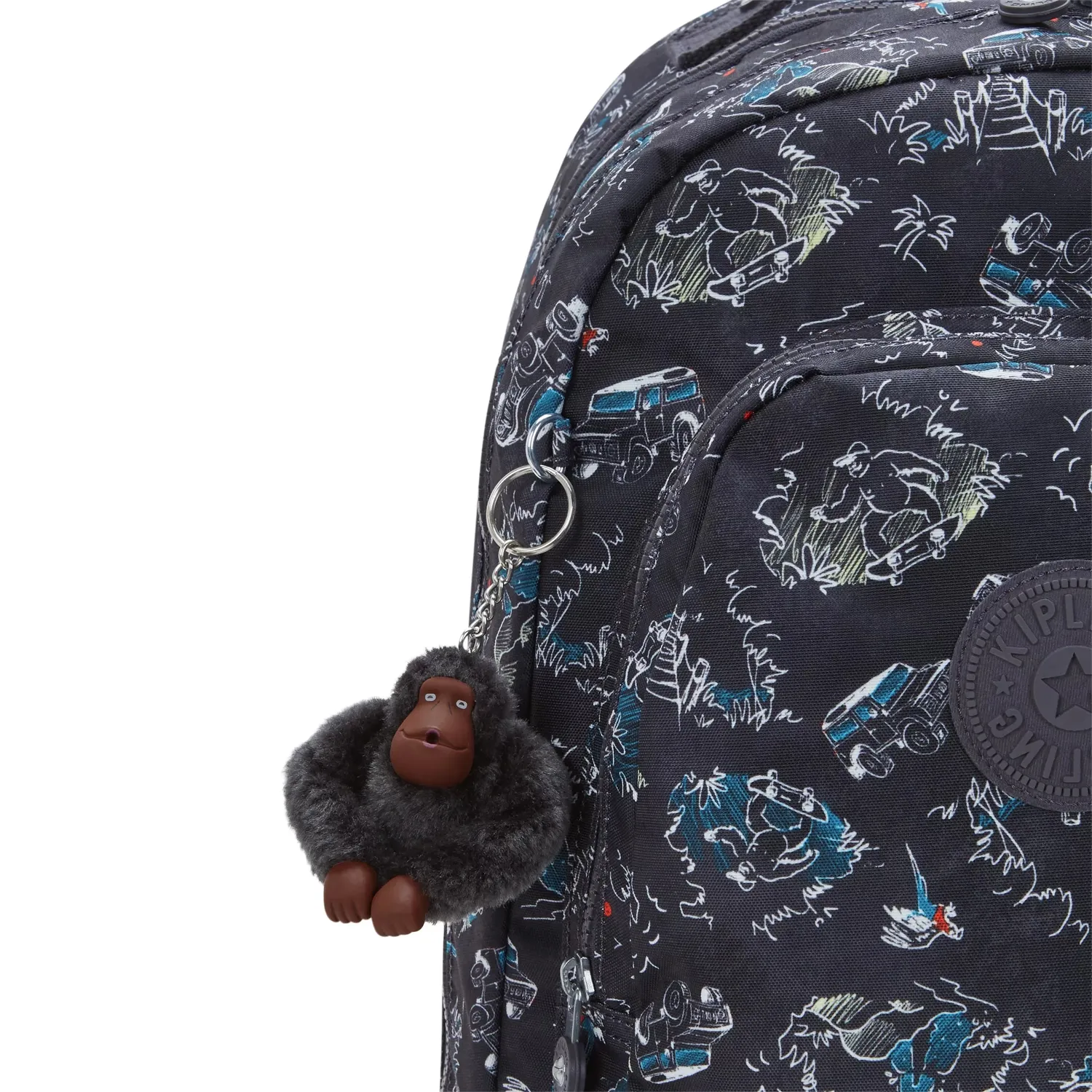 Kipling Class Room rugzak Groot Jungle Fun Race laptopvak