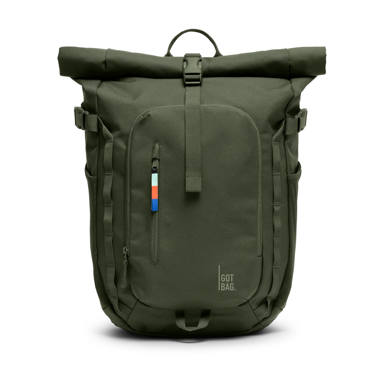 Got Bag Rolltop Adventure rugzak zwart waterafstotend