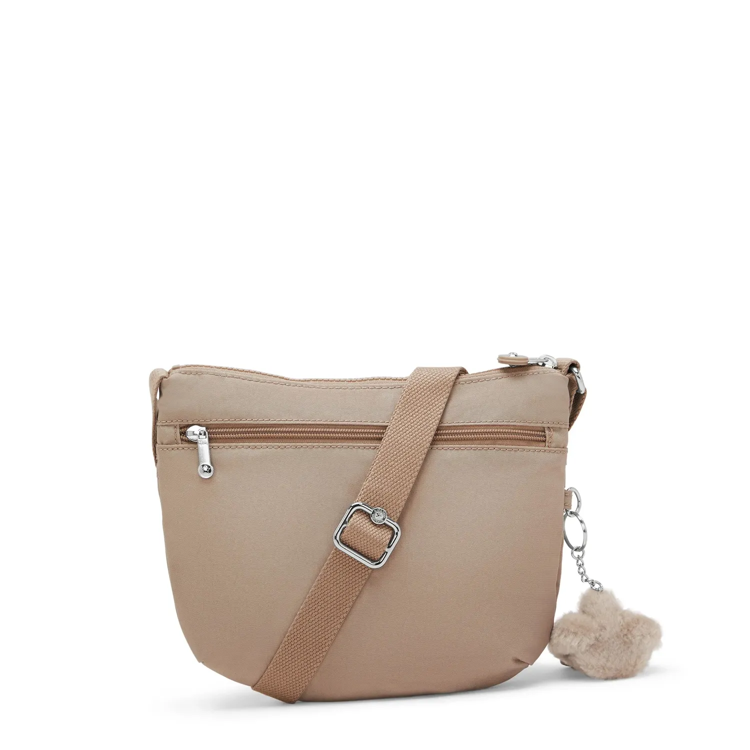 Kipling Arto S schoudertas Tan Beige klein licht