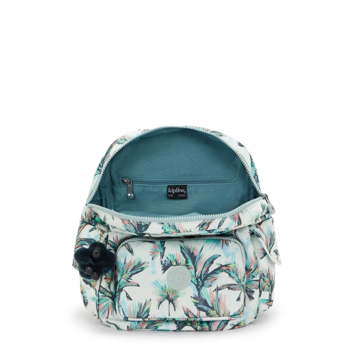 Kipling City Pack S rugzak Klein More Palm Trees compact