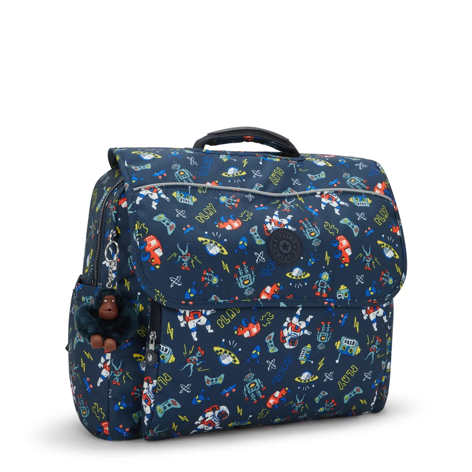 Kipling Codie L schoolrugzak Space Game groot A4