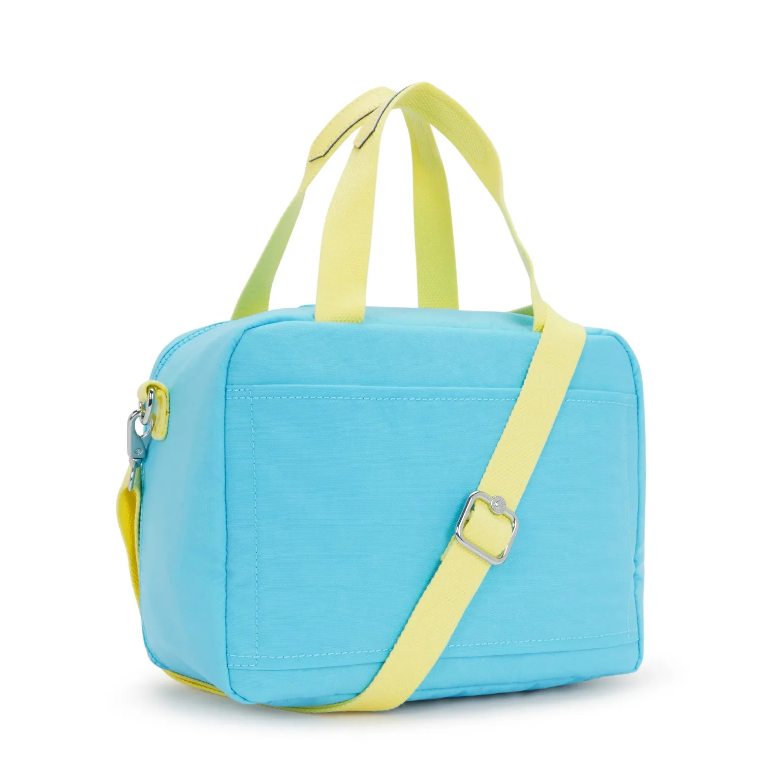 Kipling Miyo lunchtas Groot Splash Blue geïsoleerd