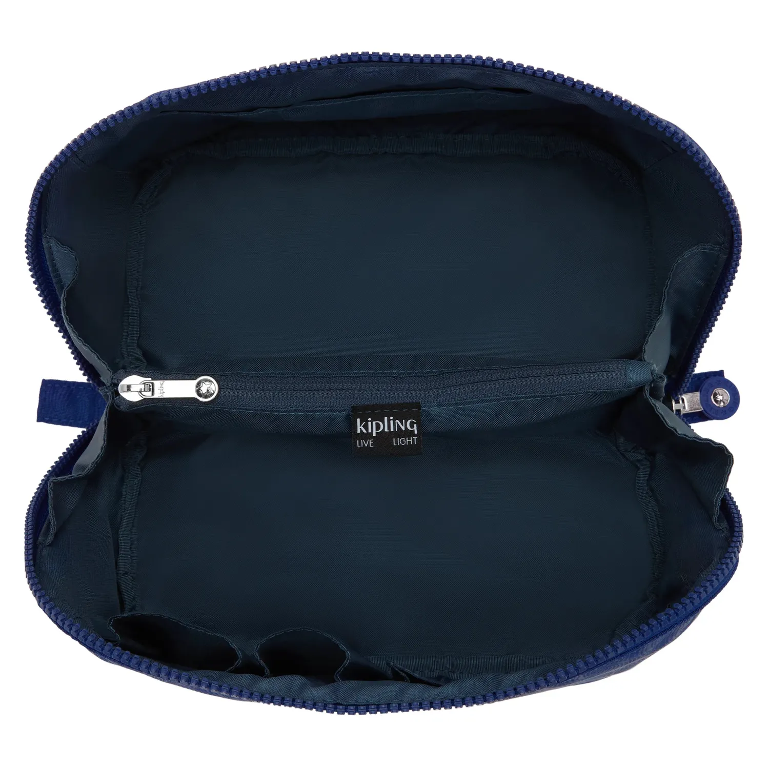 Kipling Mirko M toiletzak Groot Diamond Wave Emboss reliëf